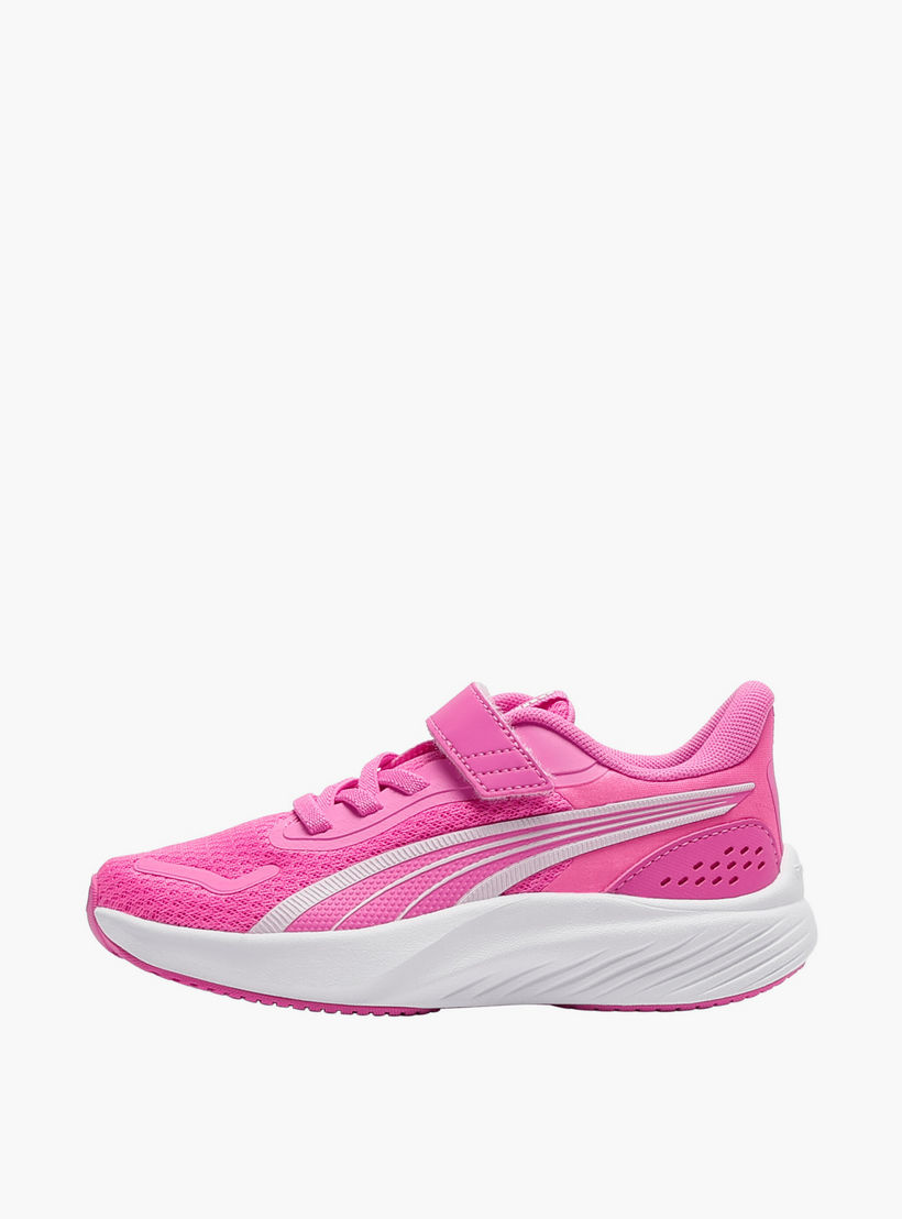 Puma Girls Hook & Loop Sports Shoes-sports-girls-shoes-image-3