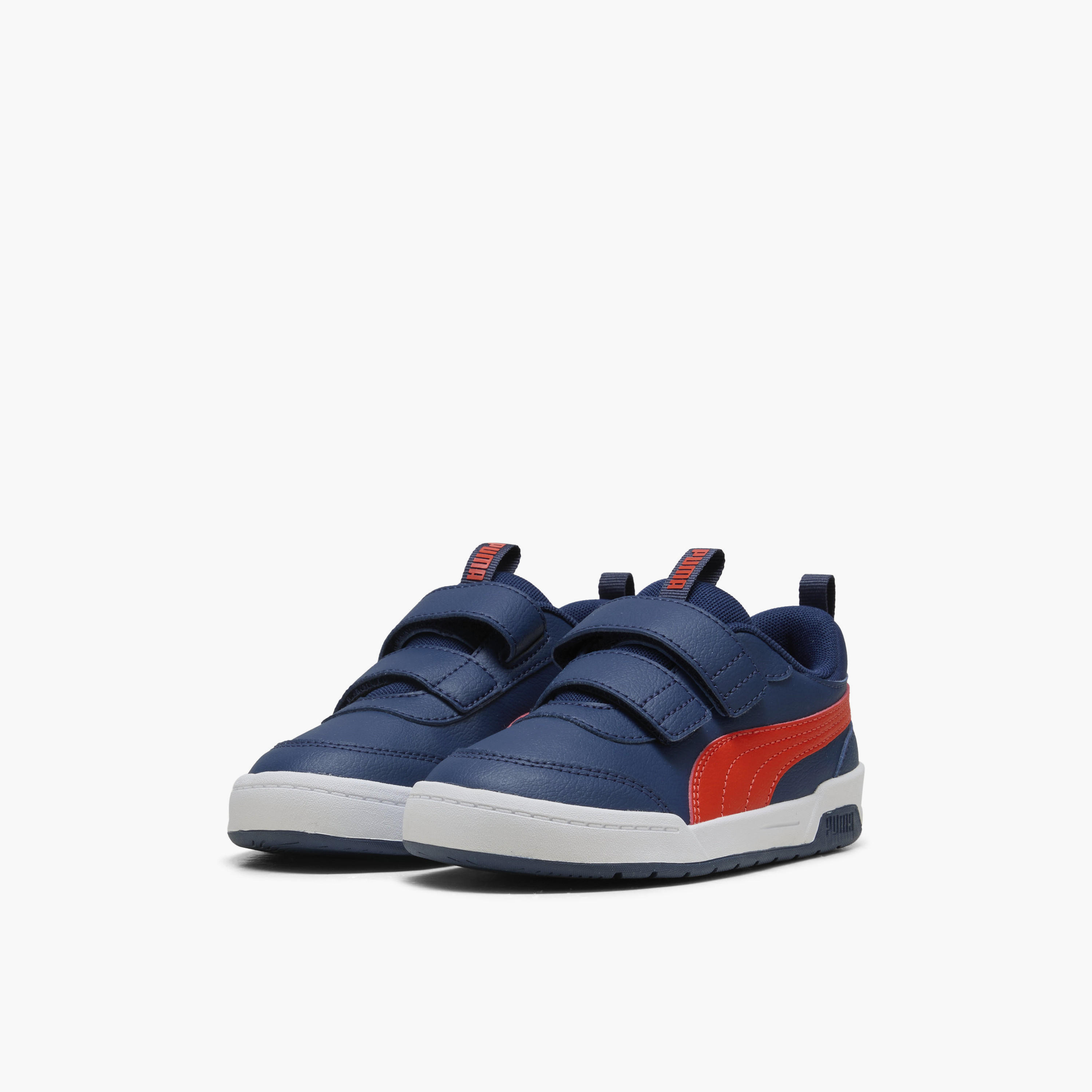 Puma Boys Multiflex 2 SL V Hook & Loop Ankle Sneakers-sports-boys-shoes-image-1