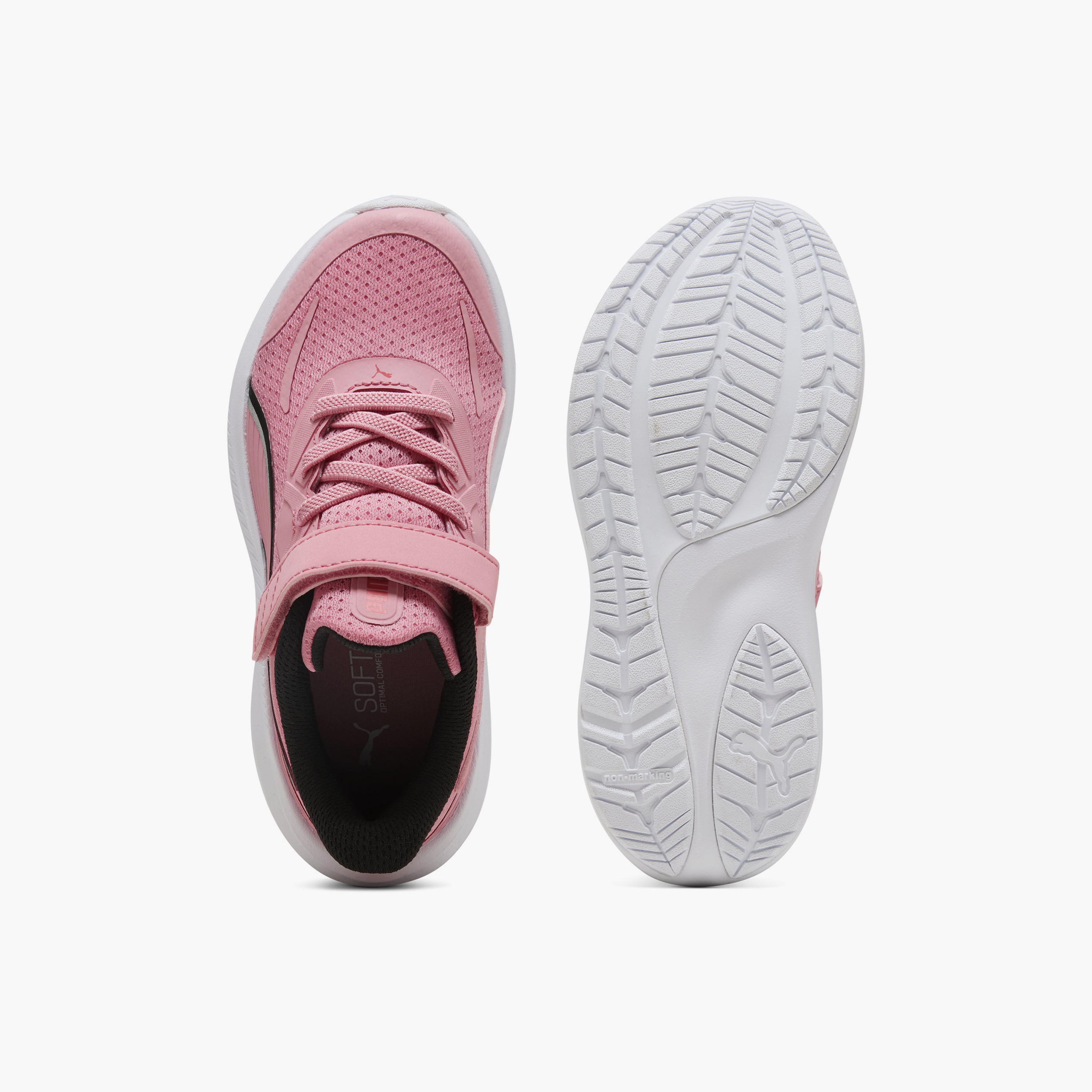 Puma Girls Skyrocket 2 Hook & Loop Running Shoes-sports-girls-shoes-image-4