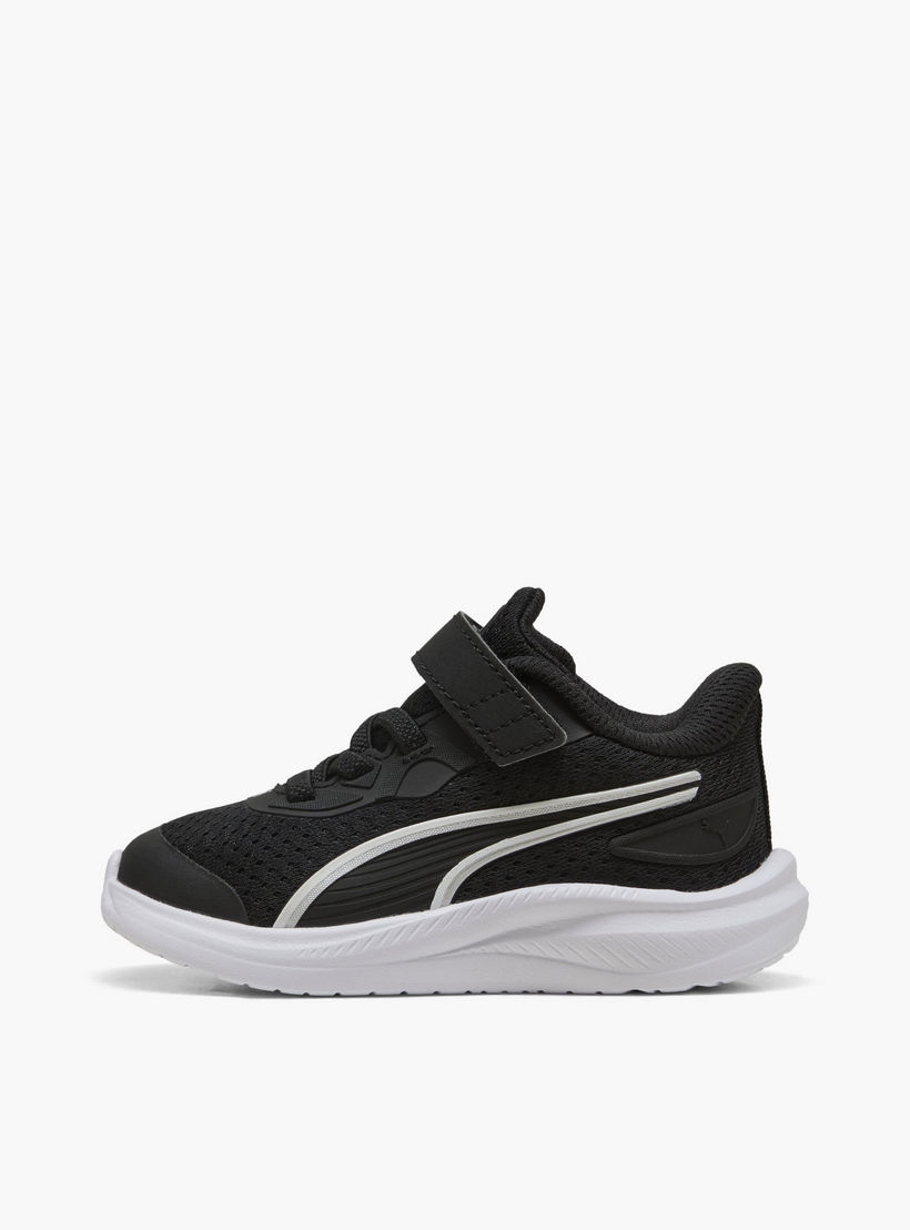 Puma Kids Skyrocket 2 Running Shoes with Hook & Loop Closure-baby-girls-shoes-closedshoes-image-3