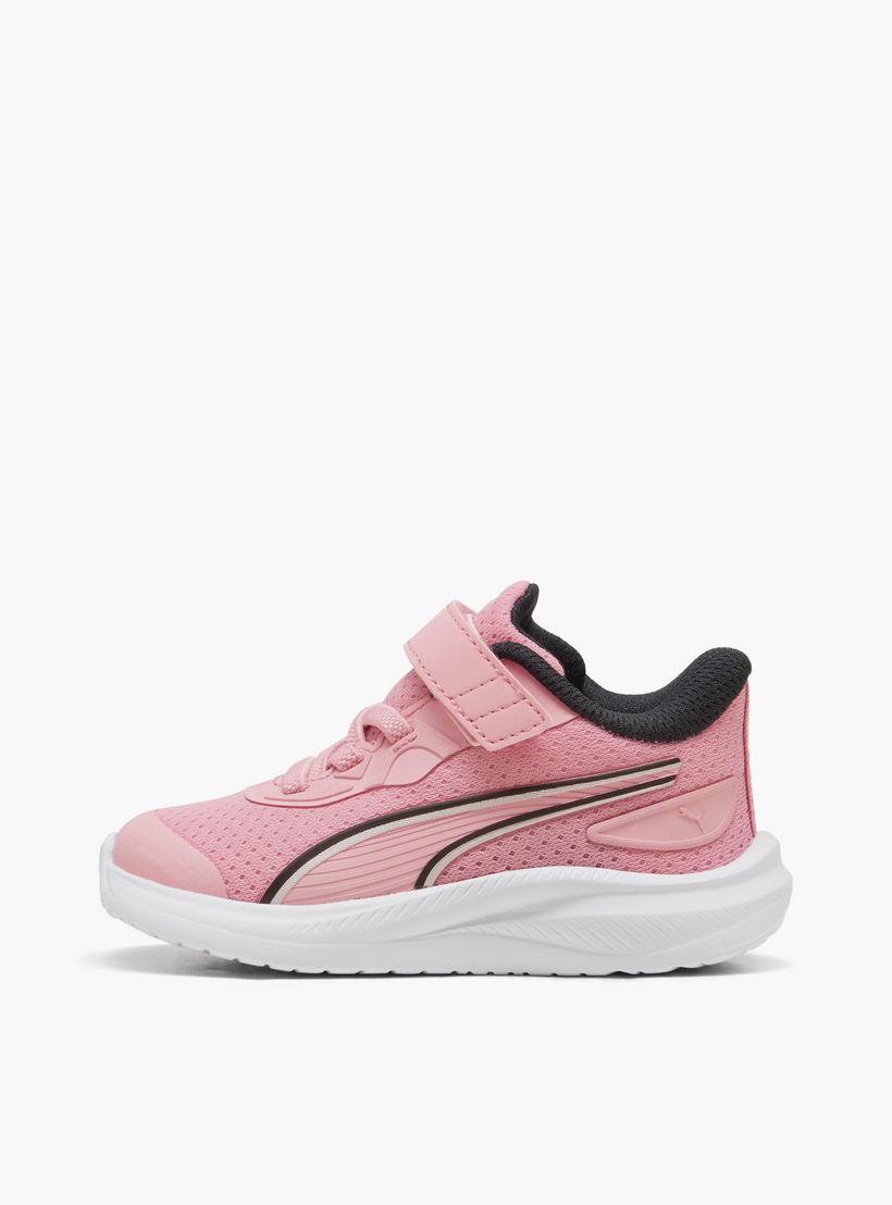 Puma Girls Skyrocket 2 Hook & Loop Shoes-baby-girls-shoes-closedshoes-image-3