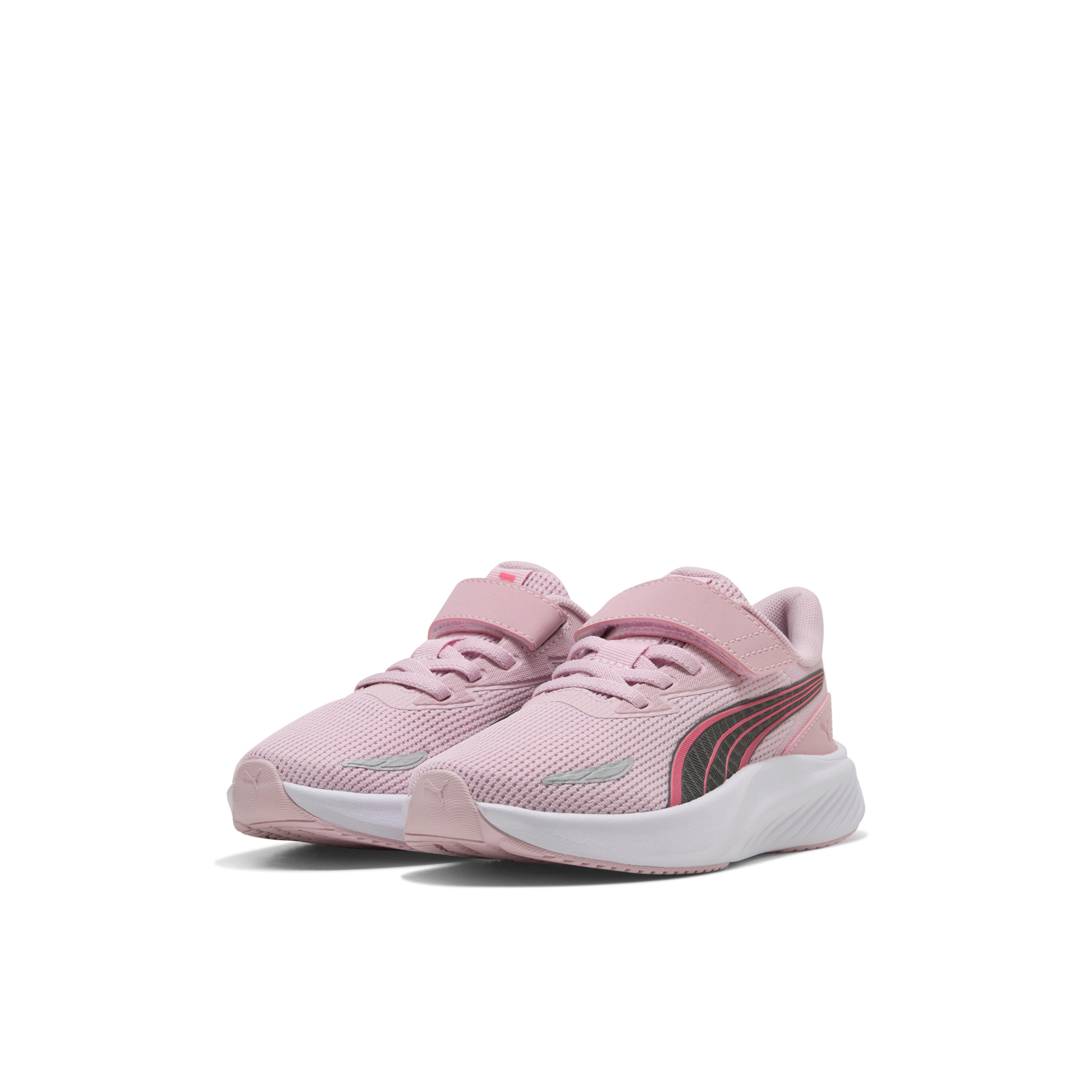 Puma Girls Pounce Lite 2 AC + PS Hook & Loop Running Shoes-girls-shoes-sneakers-image-1