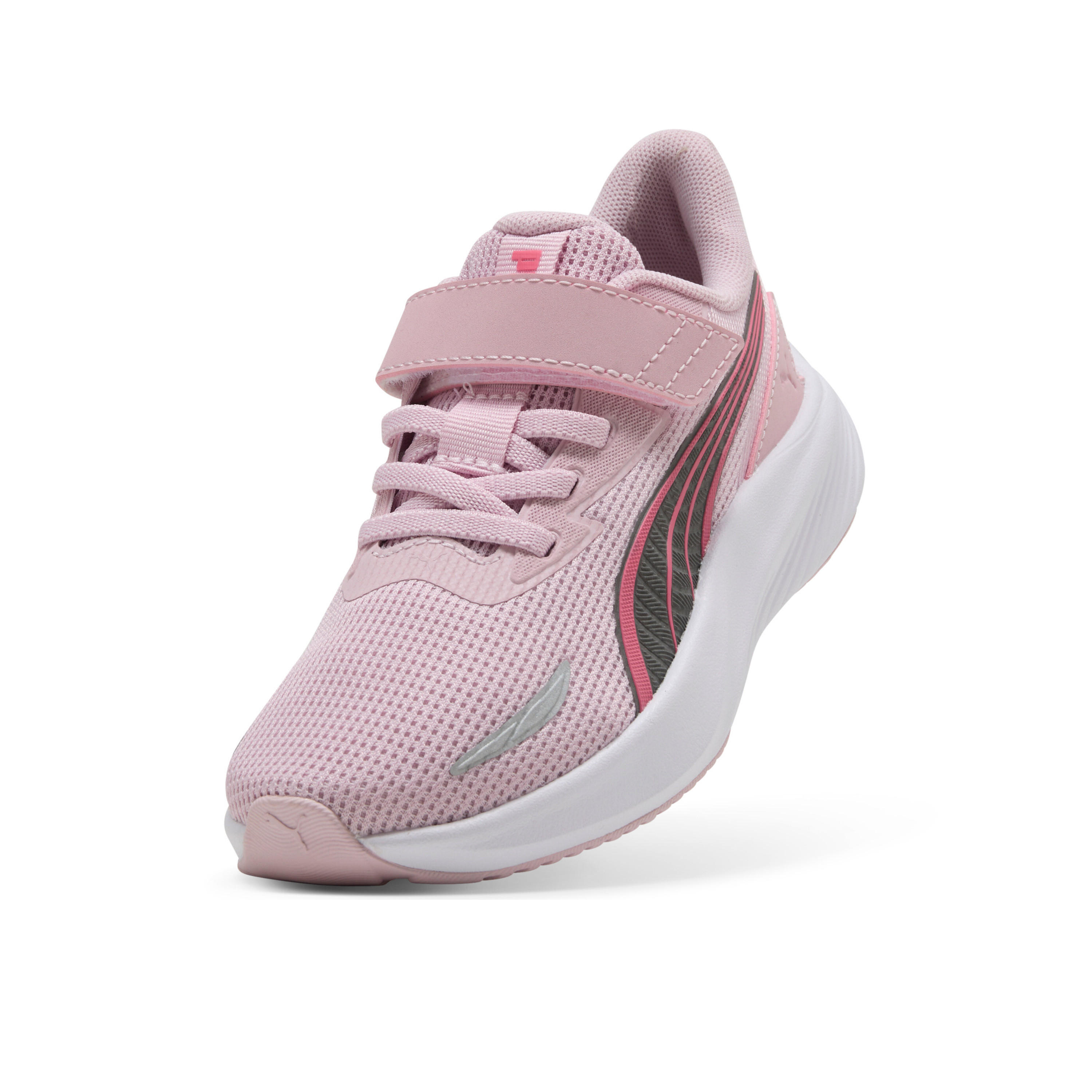 Puma Girls Pounce Lite 2 AC + PS Hook & Loop Running Shoes-girls-shoes-sneakers-image-4