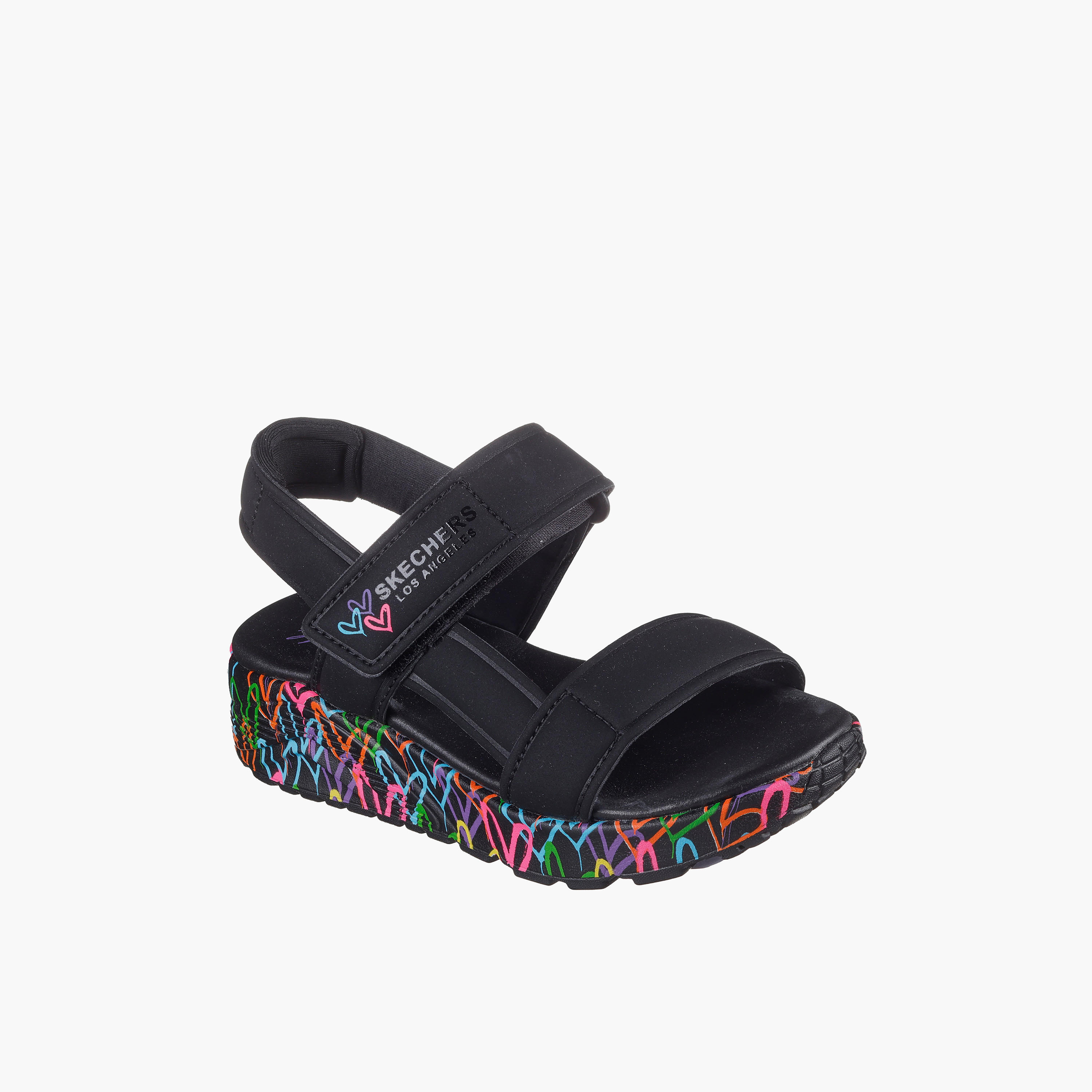 صندل "أونو لايت" بشريط إغلاق لاصق للبنات من سكيتشيرز-girls-shoes-sandals-image-1