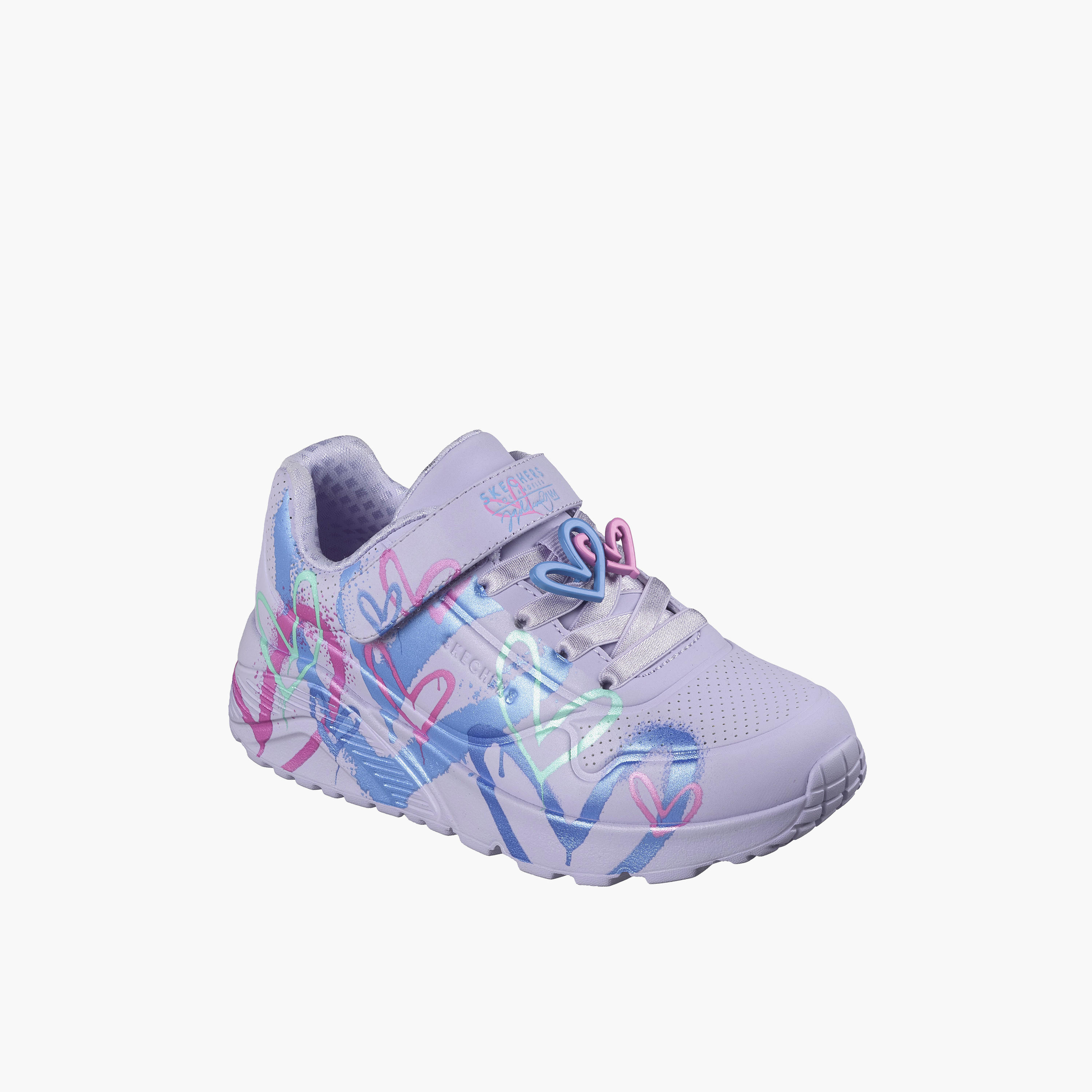 Skechers Girls UNO LITE Hook & Loop Sneakers-girls-shoes-sneakers-image-1