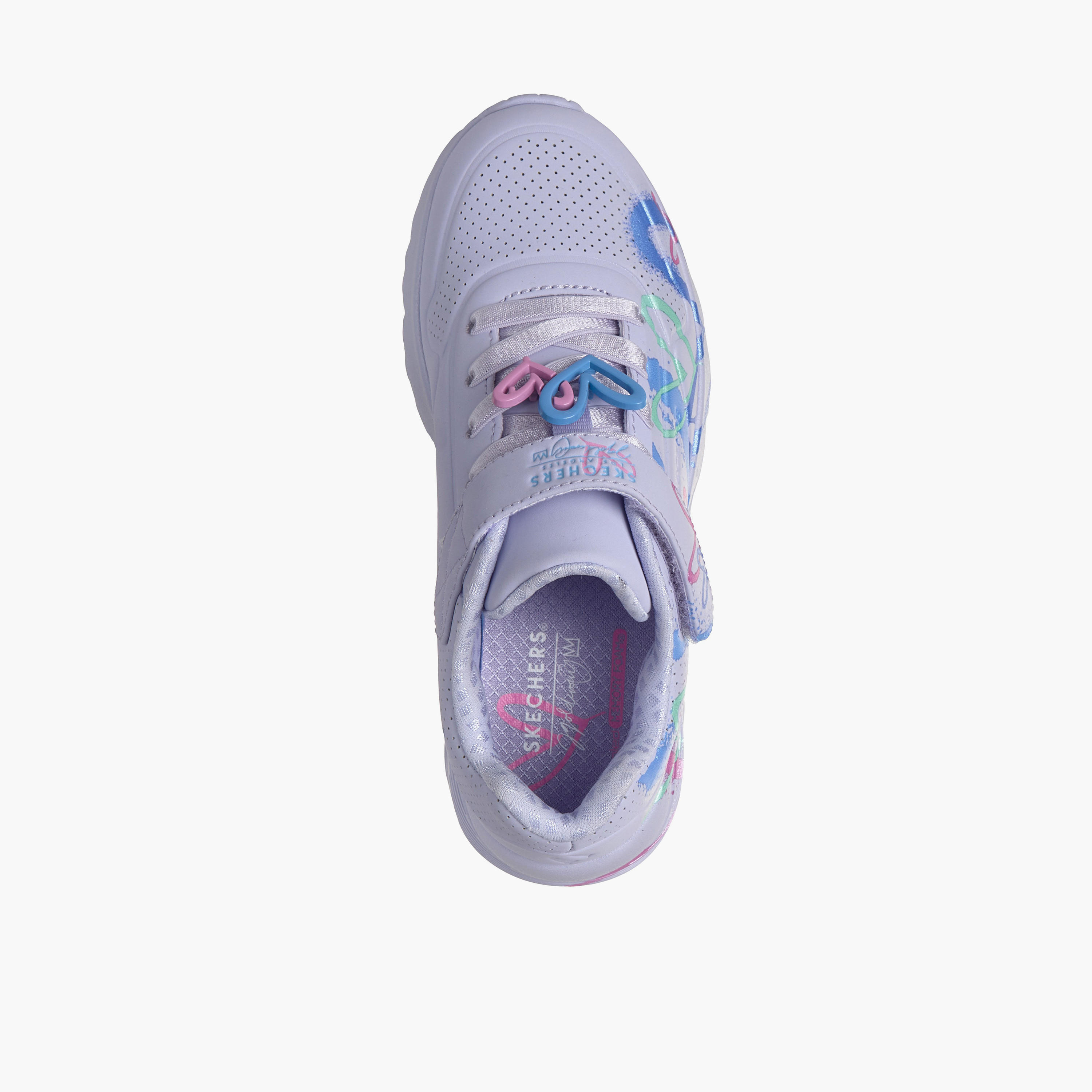 Skechers Girls UNO LITE Hook & Loop Sneakers-girls-shoes-sneakers-image-2