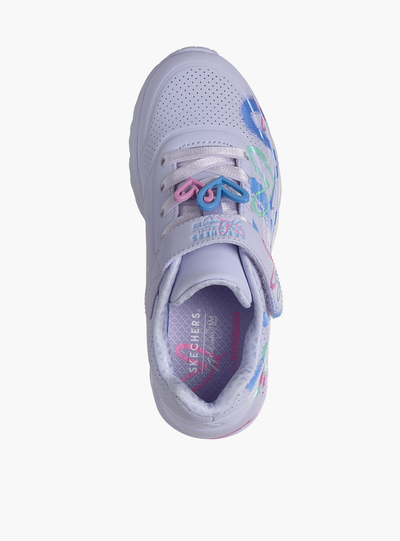 Skechers Girls UNO LITE Hook & Loop Sneakers-girls-shoes-sneakers-image-2