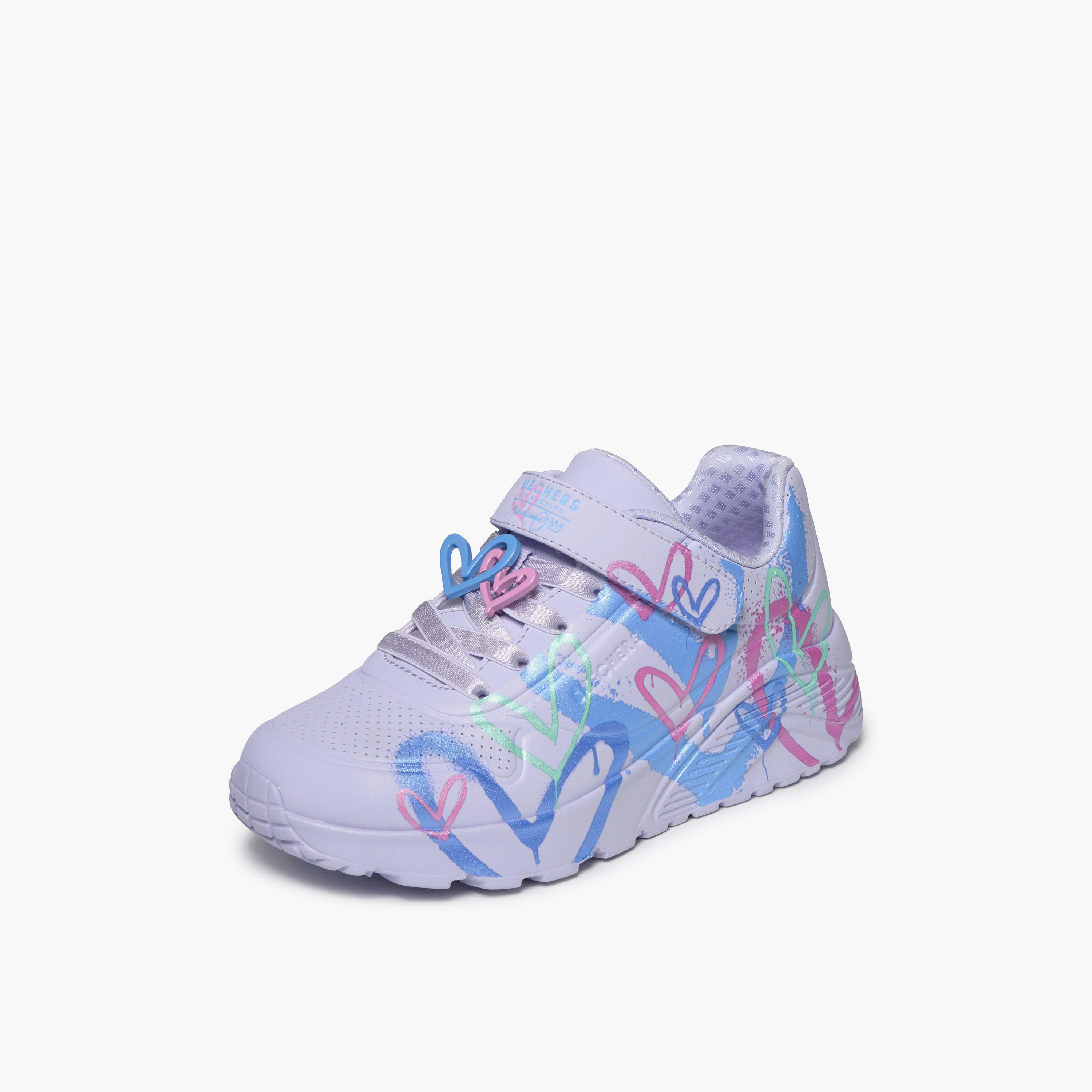 Skechers Girls UNO LITE Hook & Loop Sneakers-girls-shoes-sneakers-image-4