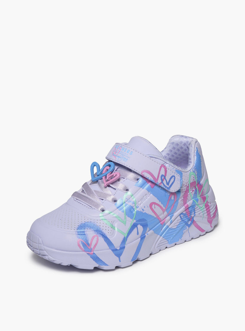 Skechers Girls UNO LITE Hook & Loop Sneakers-girls-shoes-sneakers-image-4