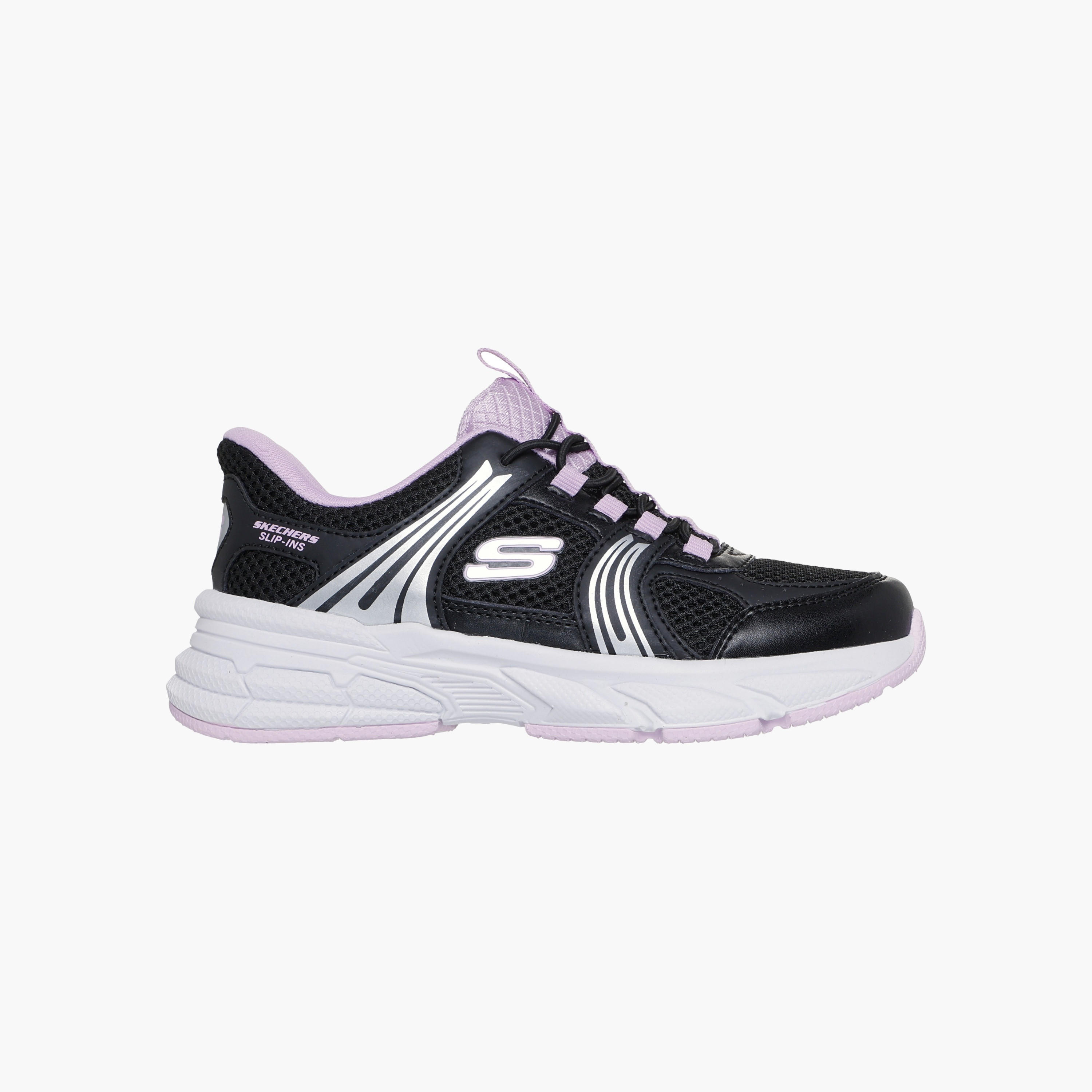 Skechers Girls RETRO-GRAPH Slip-On Sports Shoes-girls-shoes-sneakers-image-1