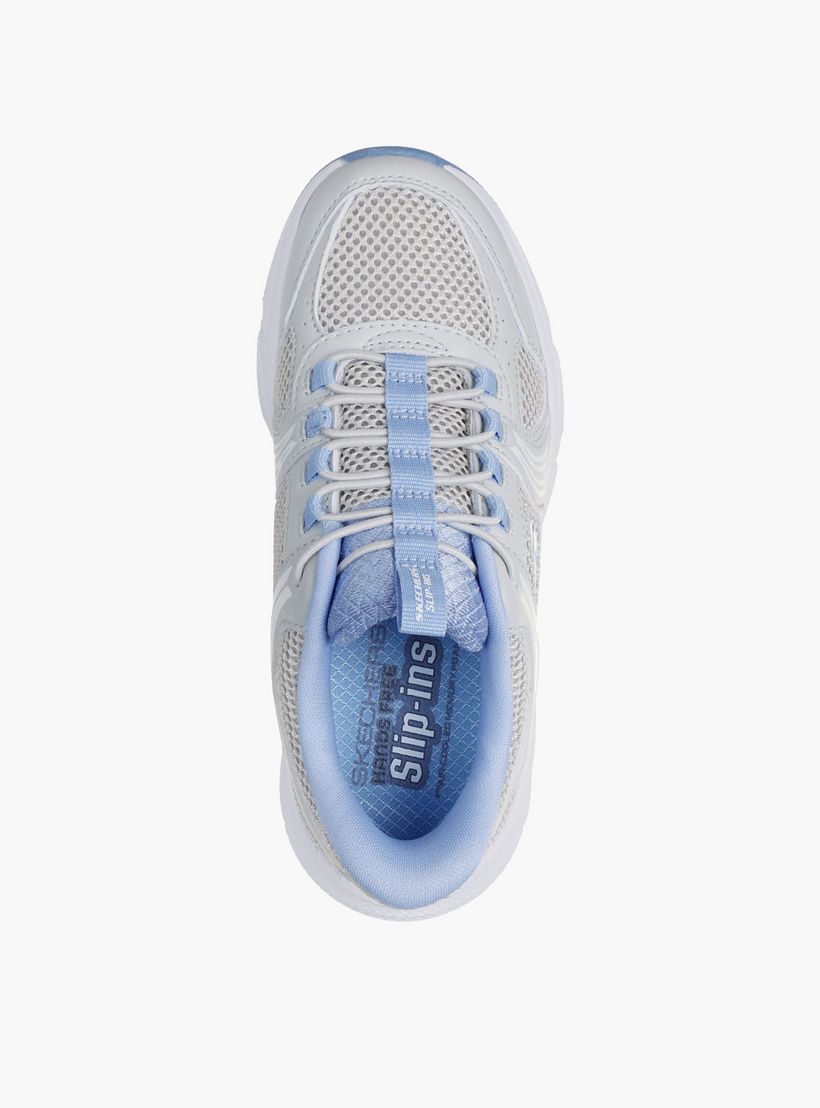 Skechers Girls RETRO-GRAPH Panelled Slip-On Sports Shoes-girls-shoes-sneakers-image-2