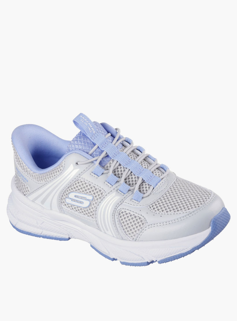 Skechers Girls RETRO-GRAPH Panelled Slip-On Sports Shoes-girls-shoes-sneakers-image-5