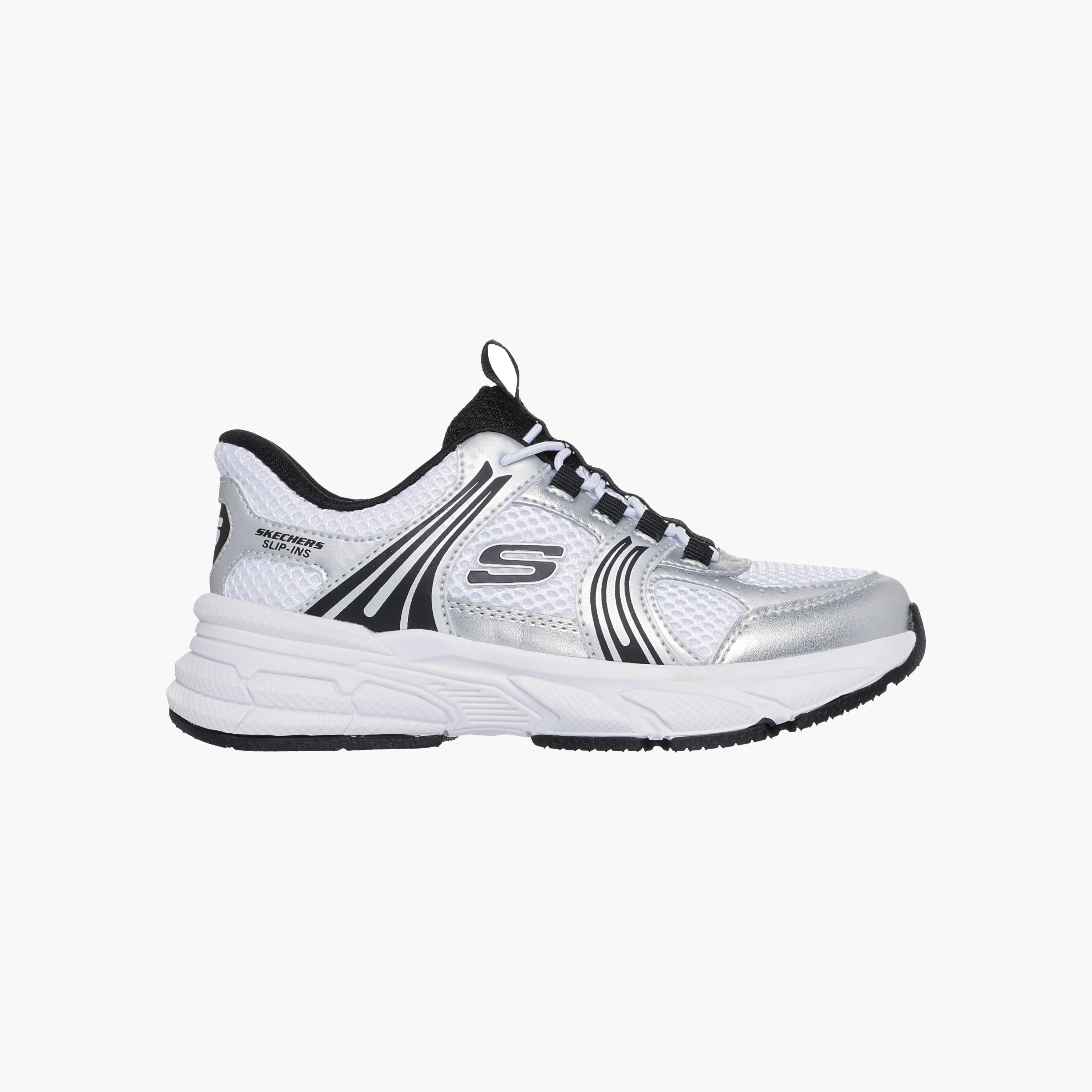 Skechers Girls RETRO-GRAPH Slip-On Sports Shoes-sports-girls-shoes-image-1