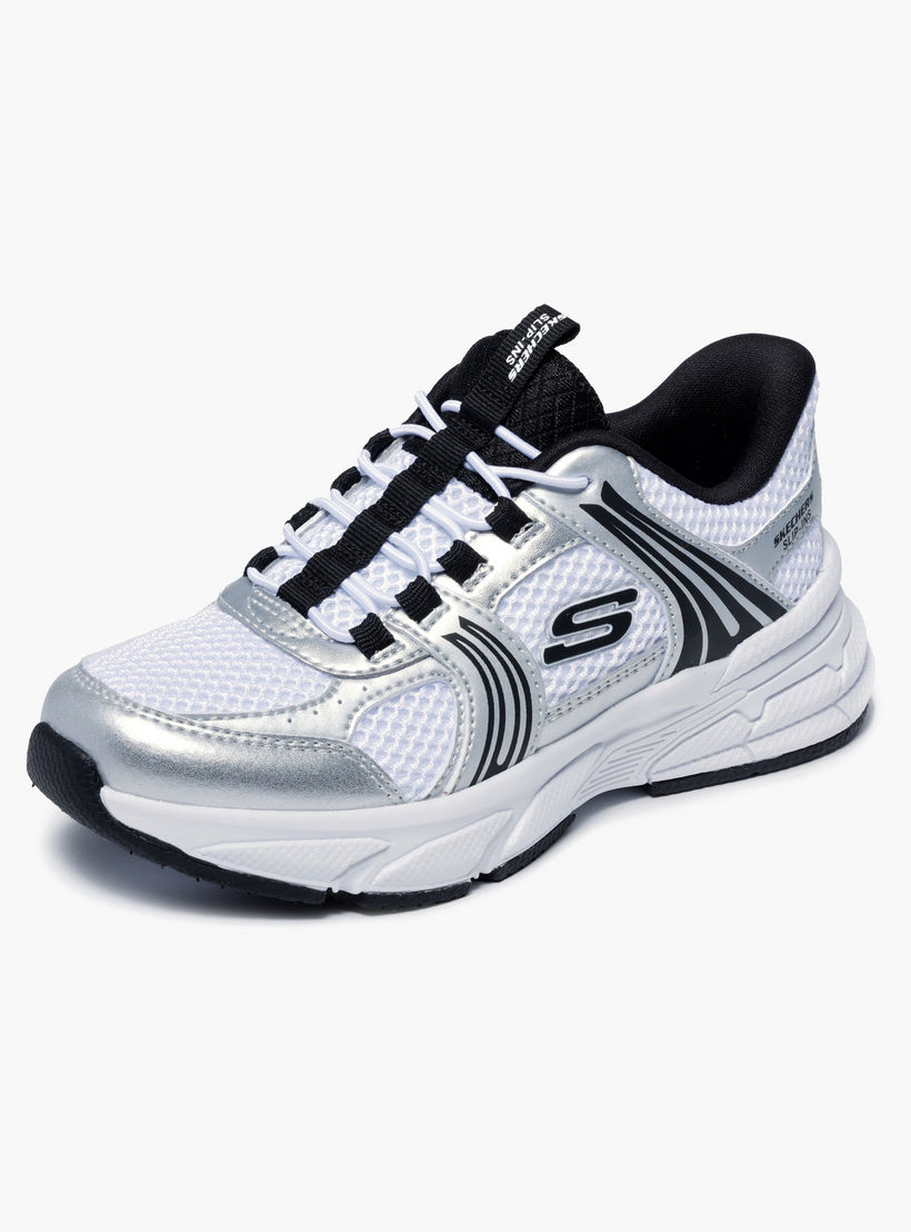 Skechers Girls RETRO-GRAPH Slip-On Sports Shoes-sports-girls-shoes-image-3
