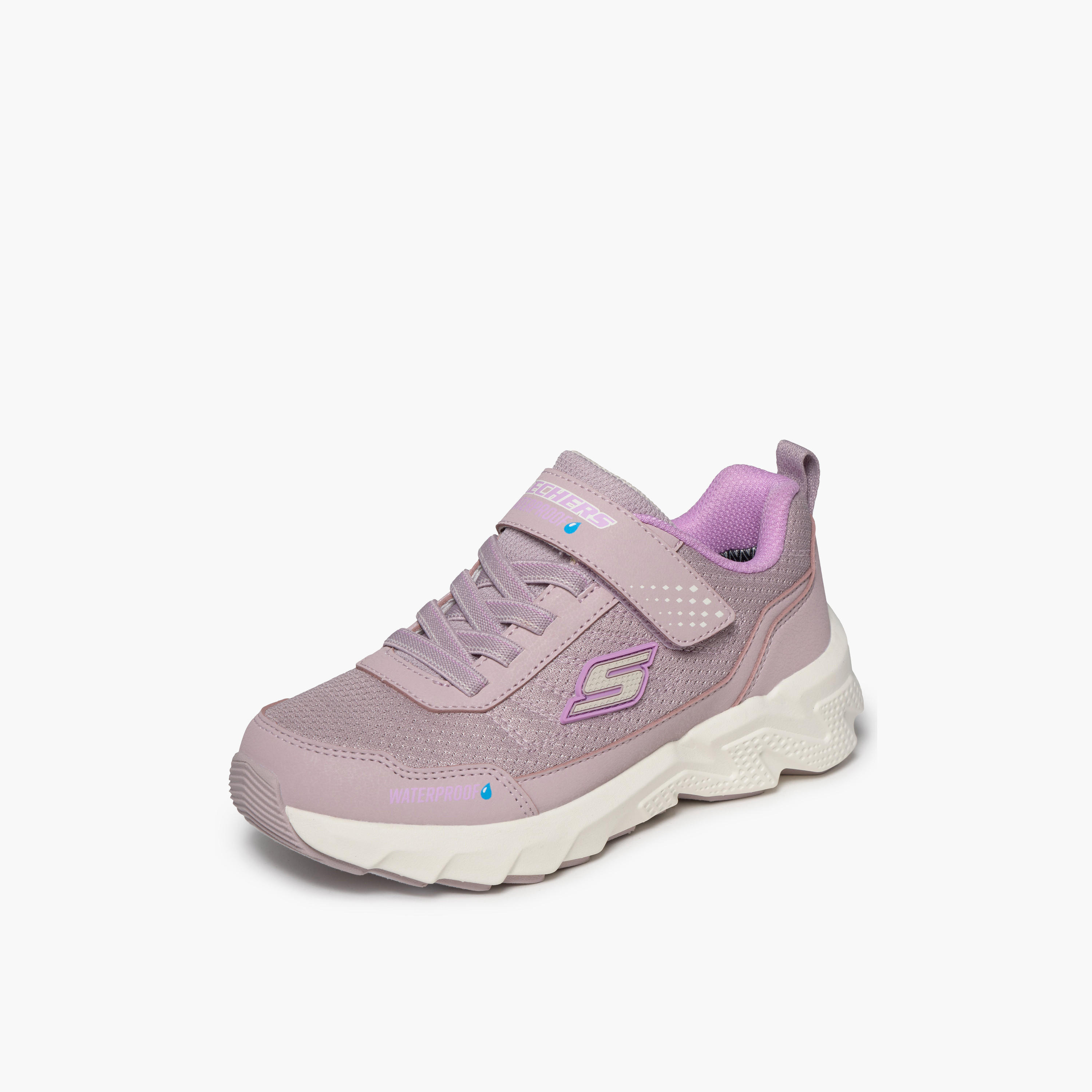 حذاء جري بشريط إغلاق لاصق إيليت سبورت تريد للبنات من سكيتشرز-girls-shoes-sneakers-image-4