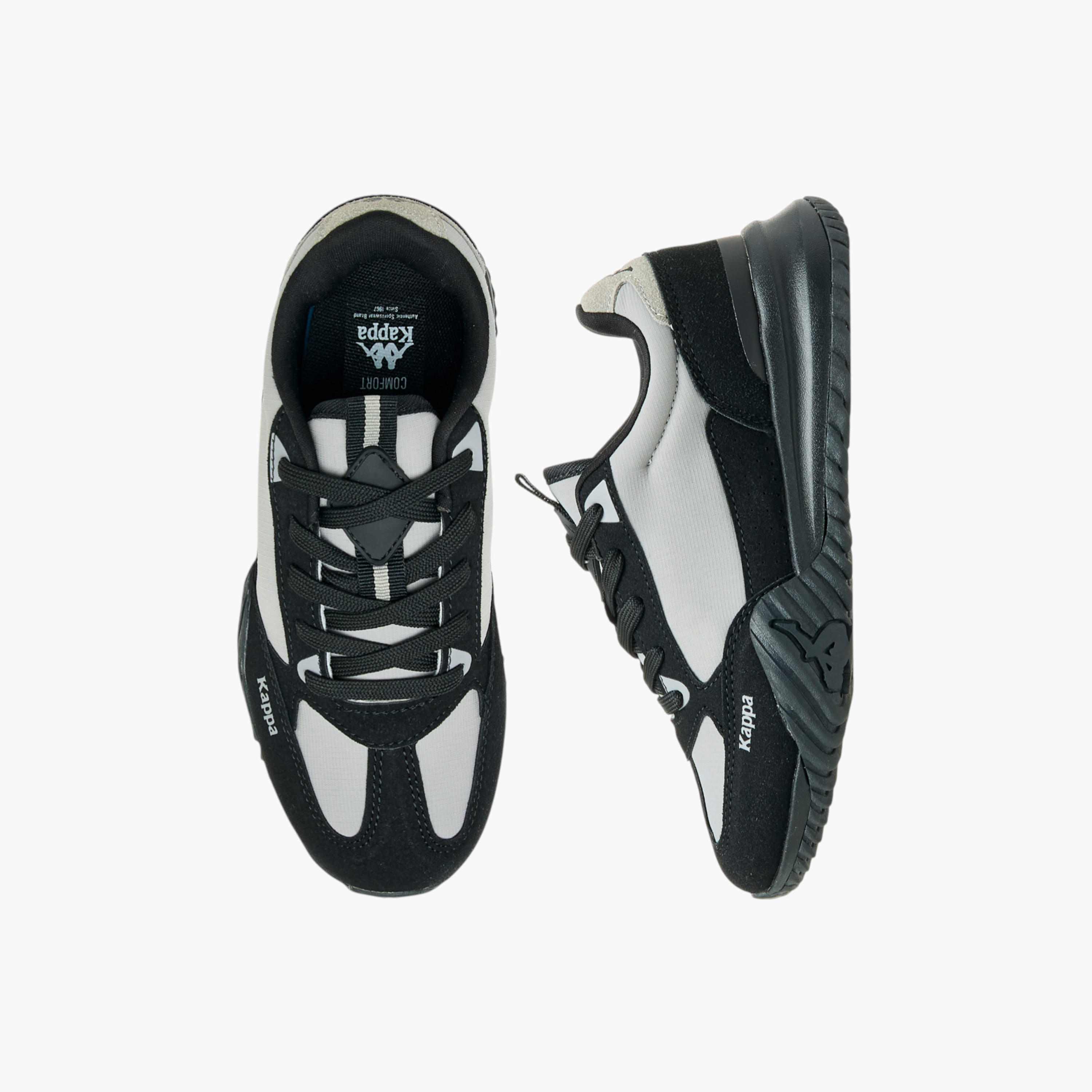 Kappa Boys' Panelled Sports Shoes with Lace-Up Closure-boys-shoes-sports-image-1