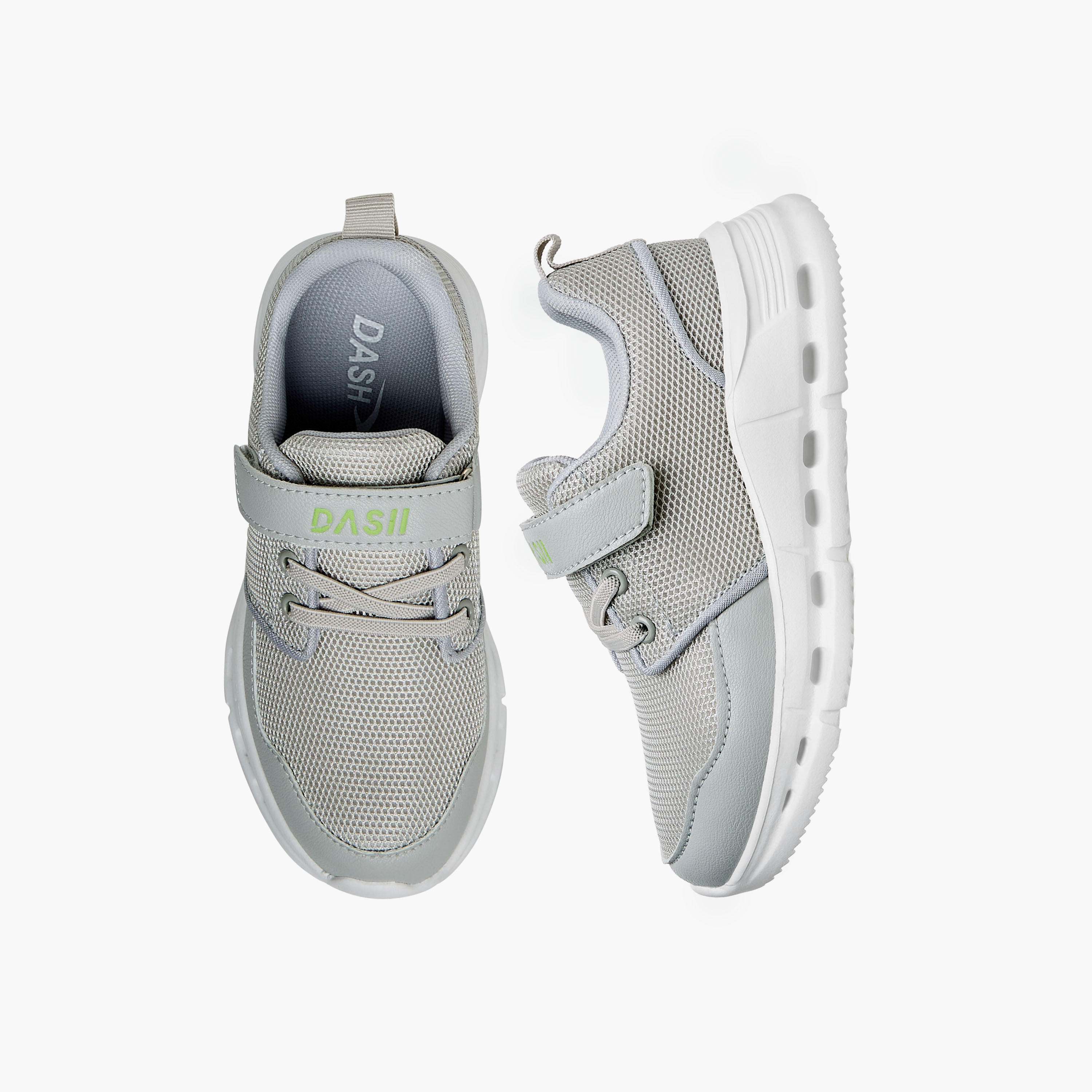 Dash Boys Hook and Loop Sports Shoes-sports-boys-shoes-image-1