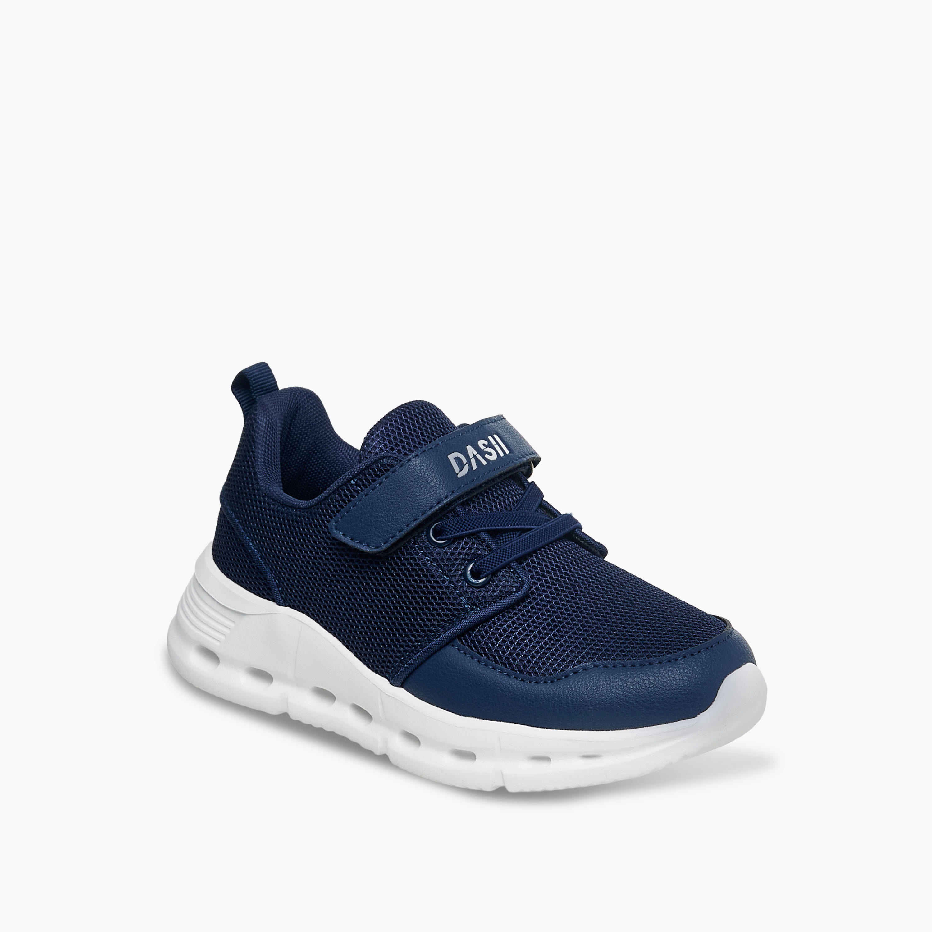Dash Boys Hook and Loop Sports Shoes-sports-boys-shoes-image-2