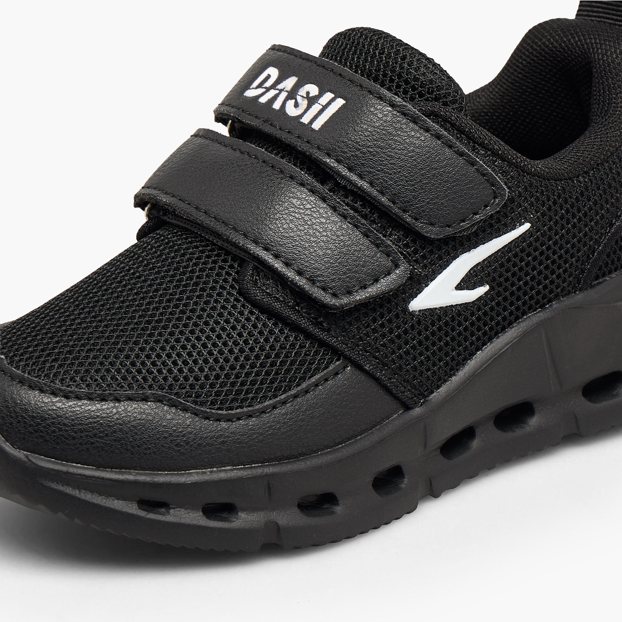 Dash Girls Hook & Loop Sports Shoes-girls-shoes-sneakers-image-8