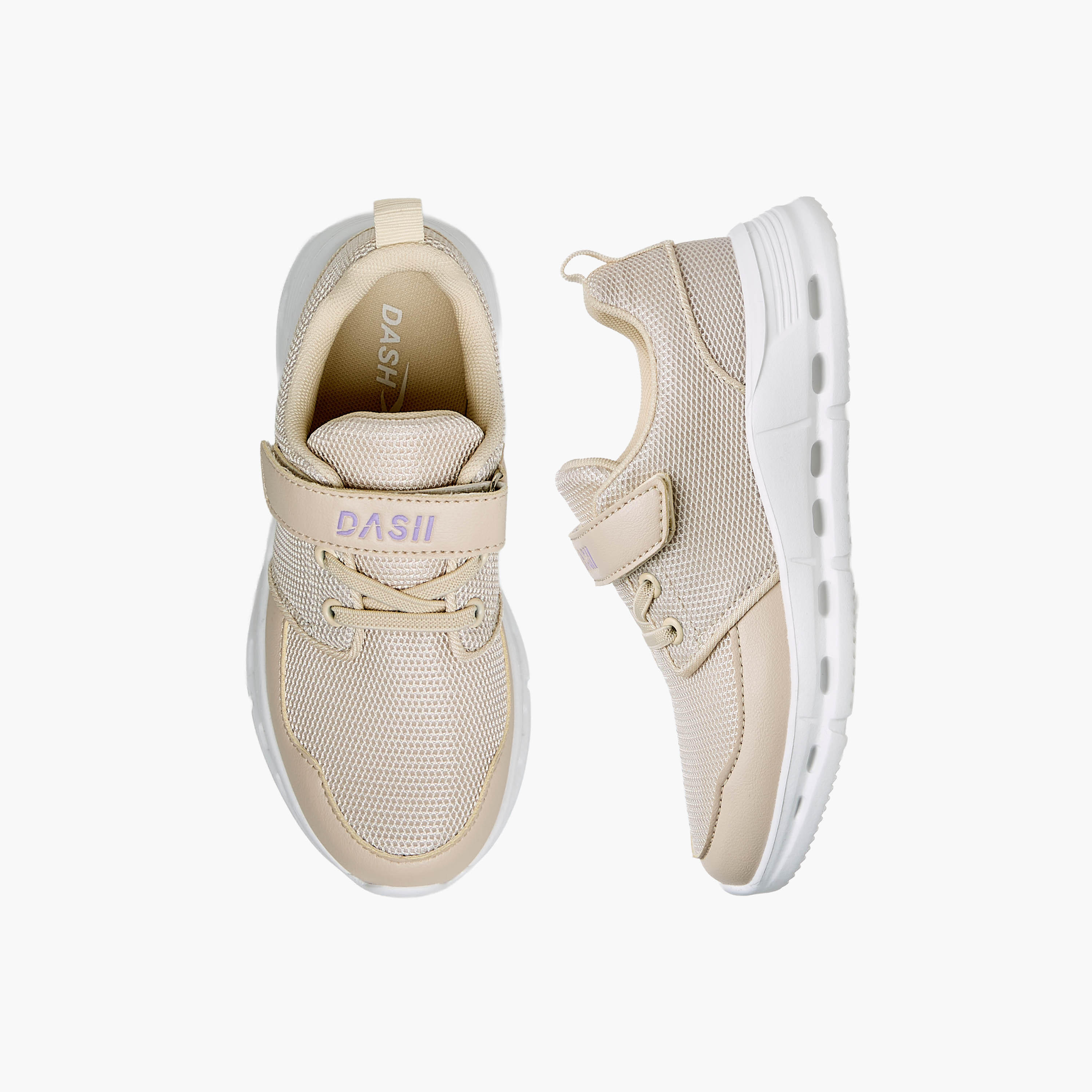 سنيكرز بشريط إغلاق لاصق للبنات من داش-girls-shoes-sneakers-image-1