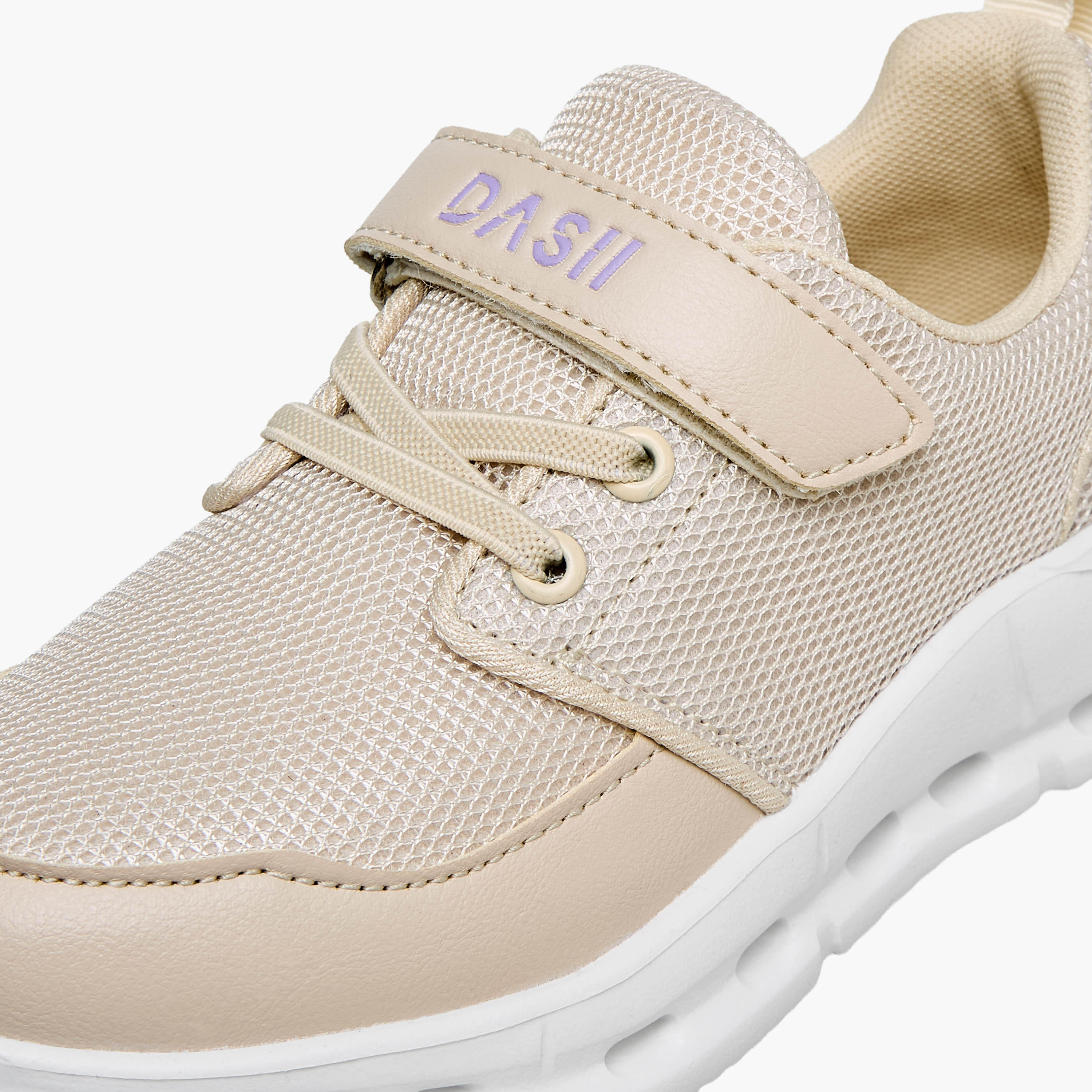سنيكرز بشريط إغلاق لاصق للبنات من داش-girls-shoes-sneakers-image-4