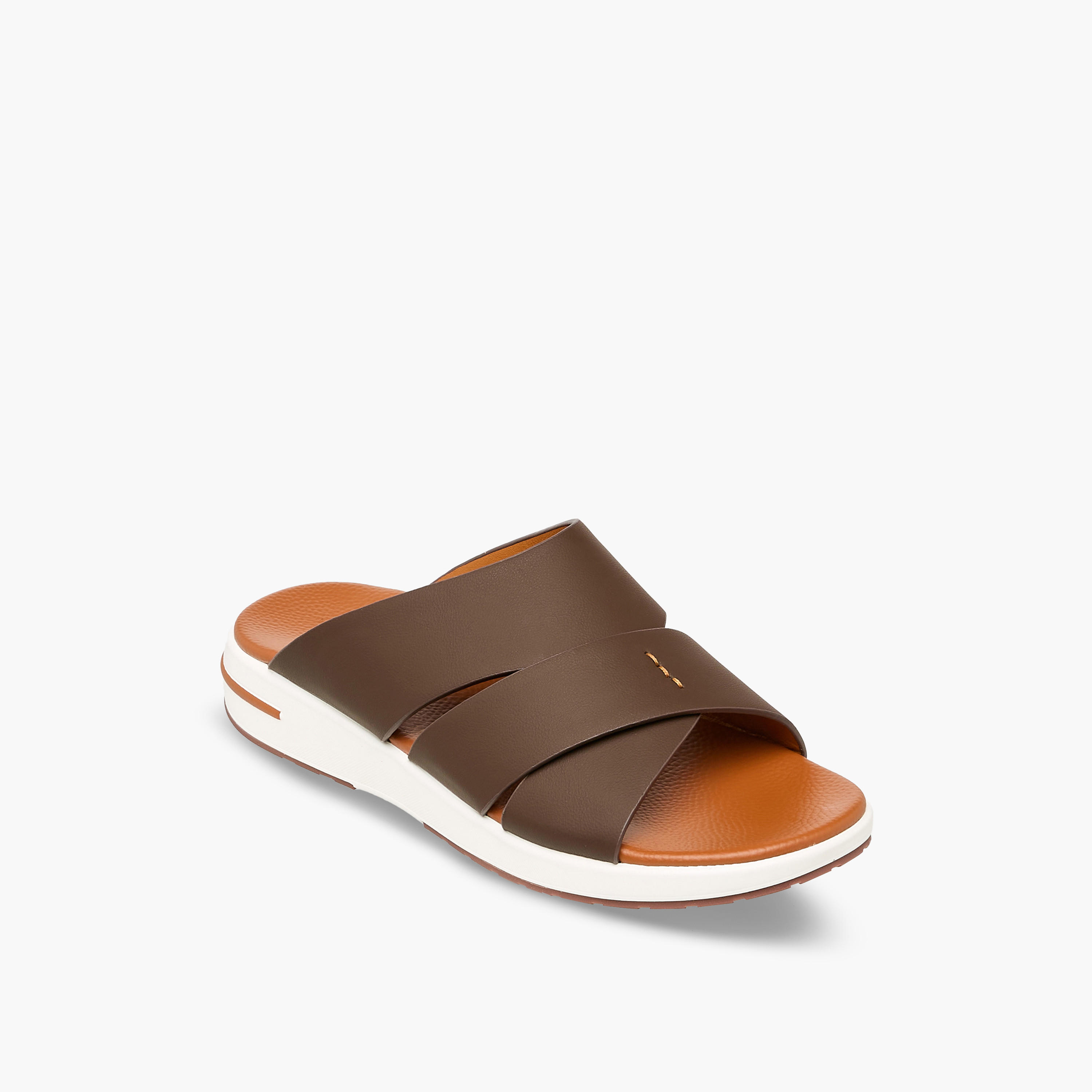 صندل مريح بحزام متقاطع للرجال من لو كونفورت-men-shoes-sandals-image-2