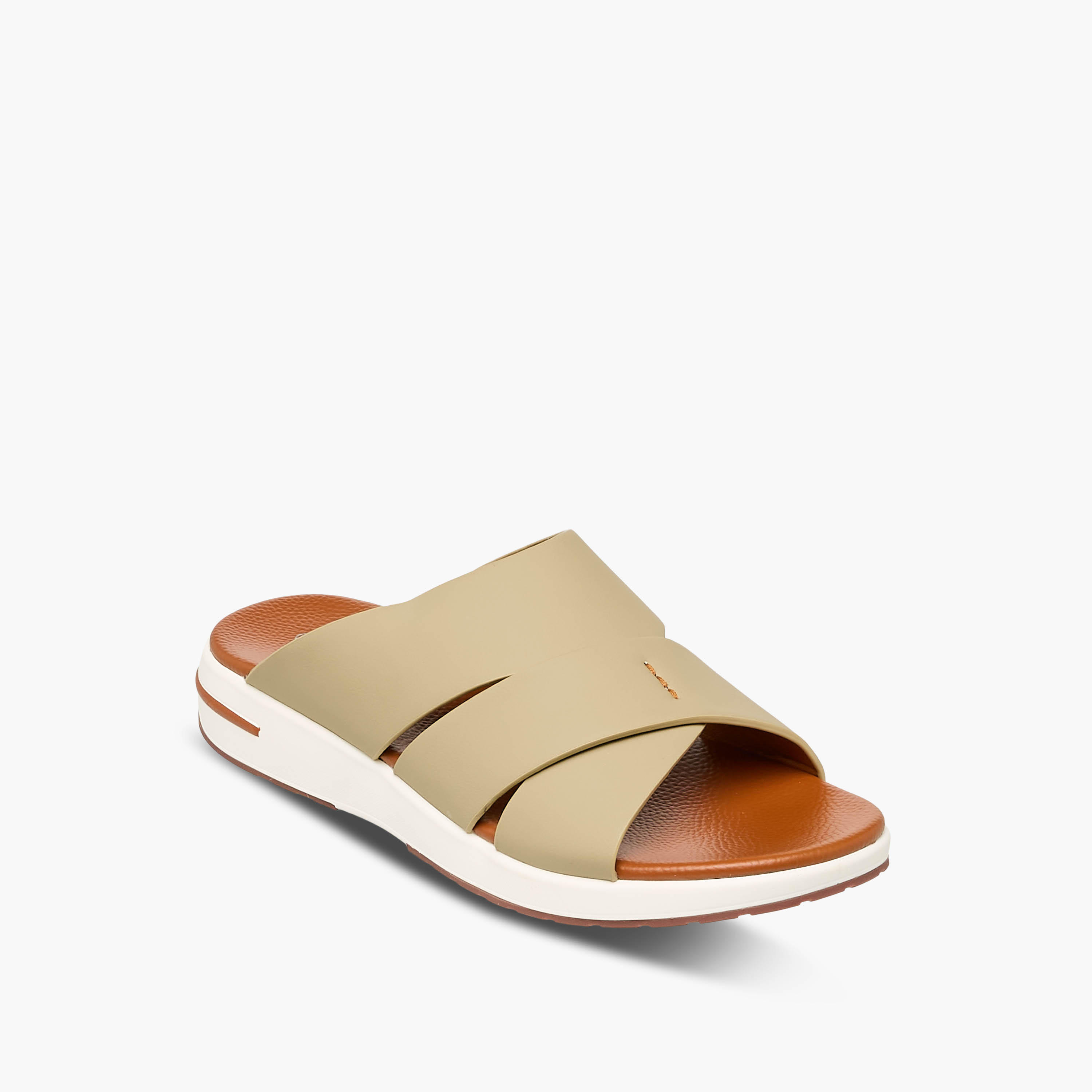 صندل مريح بحزام متقاطع للرجال من لو كونفورت-men-shoes-sandals-image-2