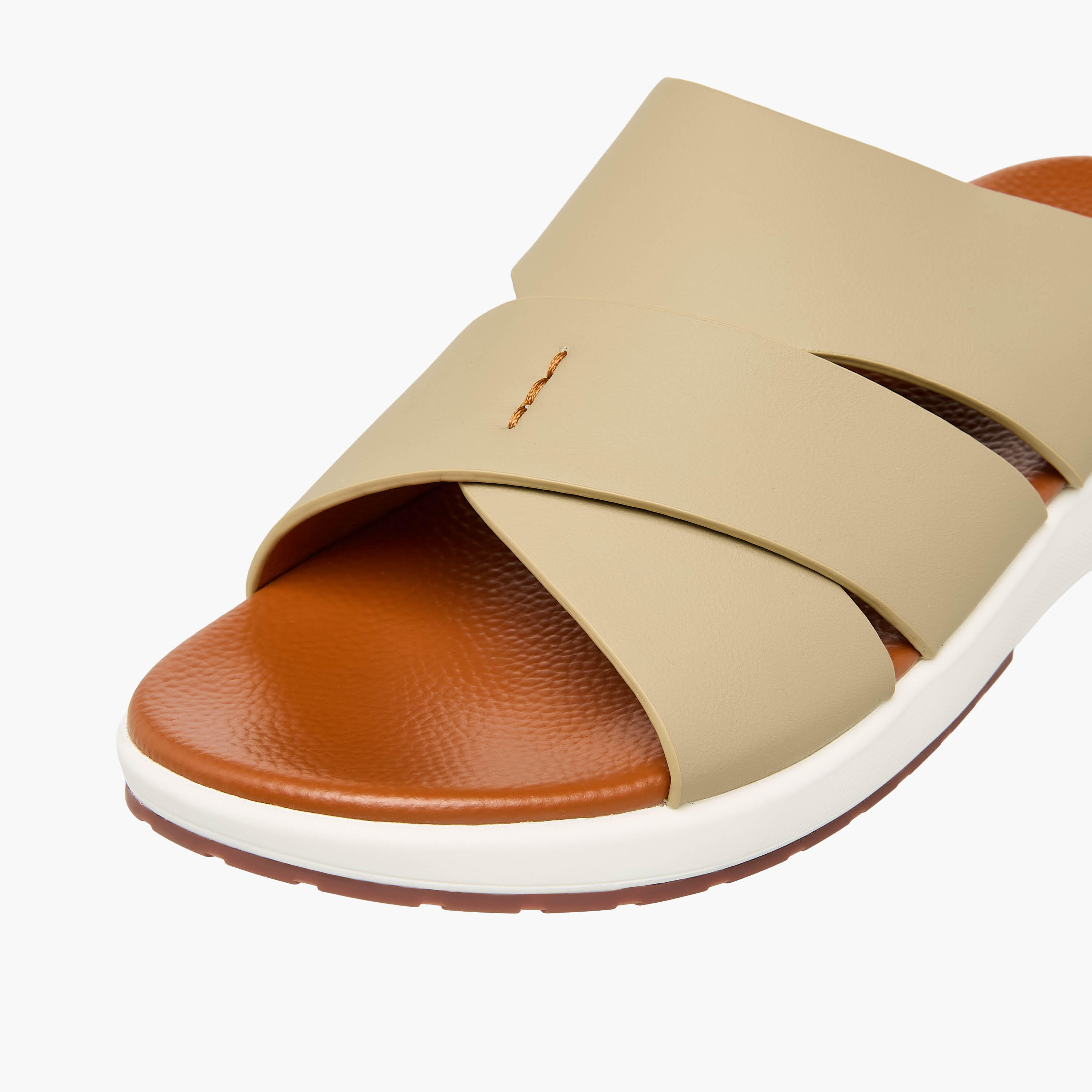 صندل مريح بحزام متقاطع للرجال من لو كونفورت-men-shoes-sandals-image-4