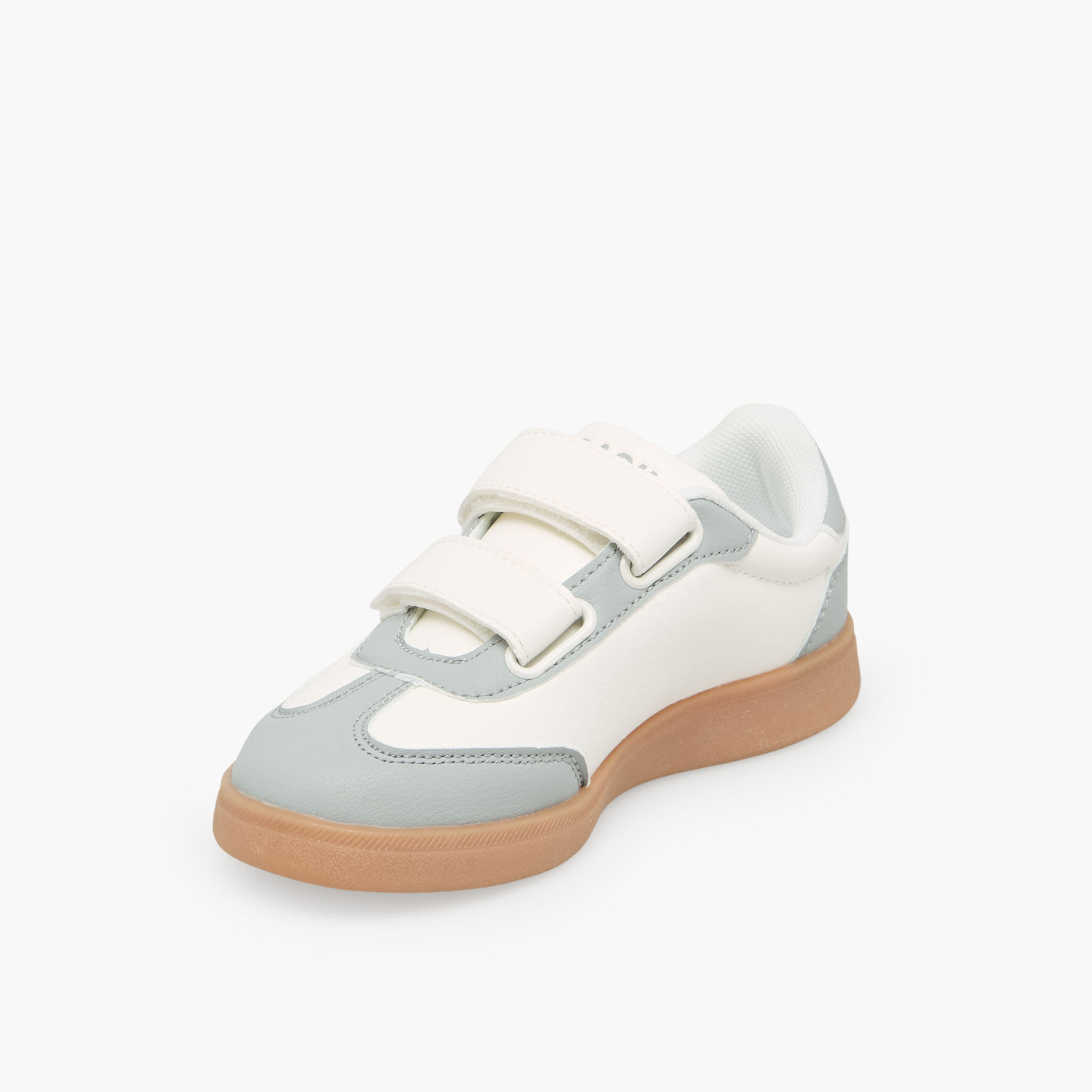 Dash Boys Hook & Loop Ankle Sneakers-boys-shoes-sneakers-image-4
