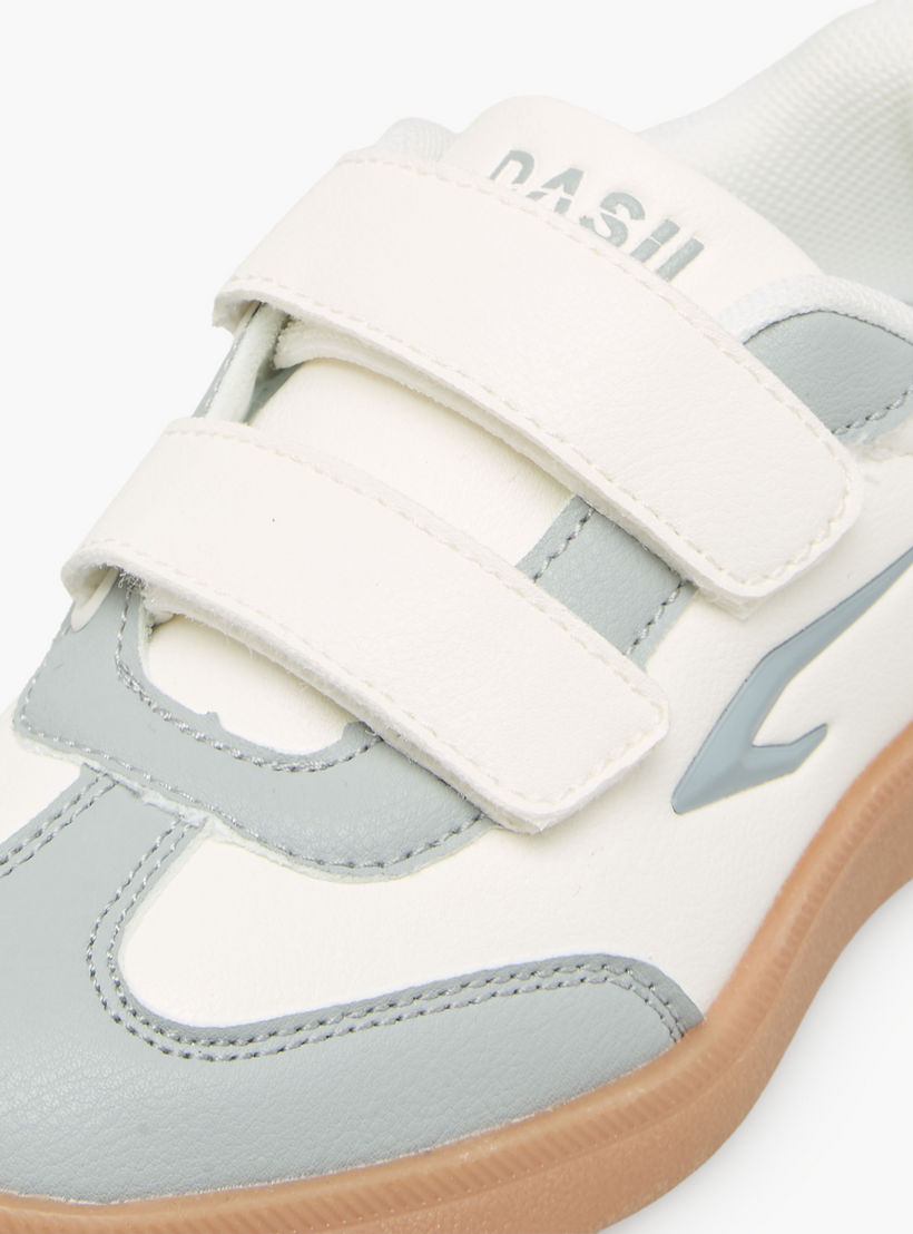 Dash Boys Hook & Loop Ankle Sneakers-boys-shoes-sneakers-image-7