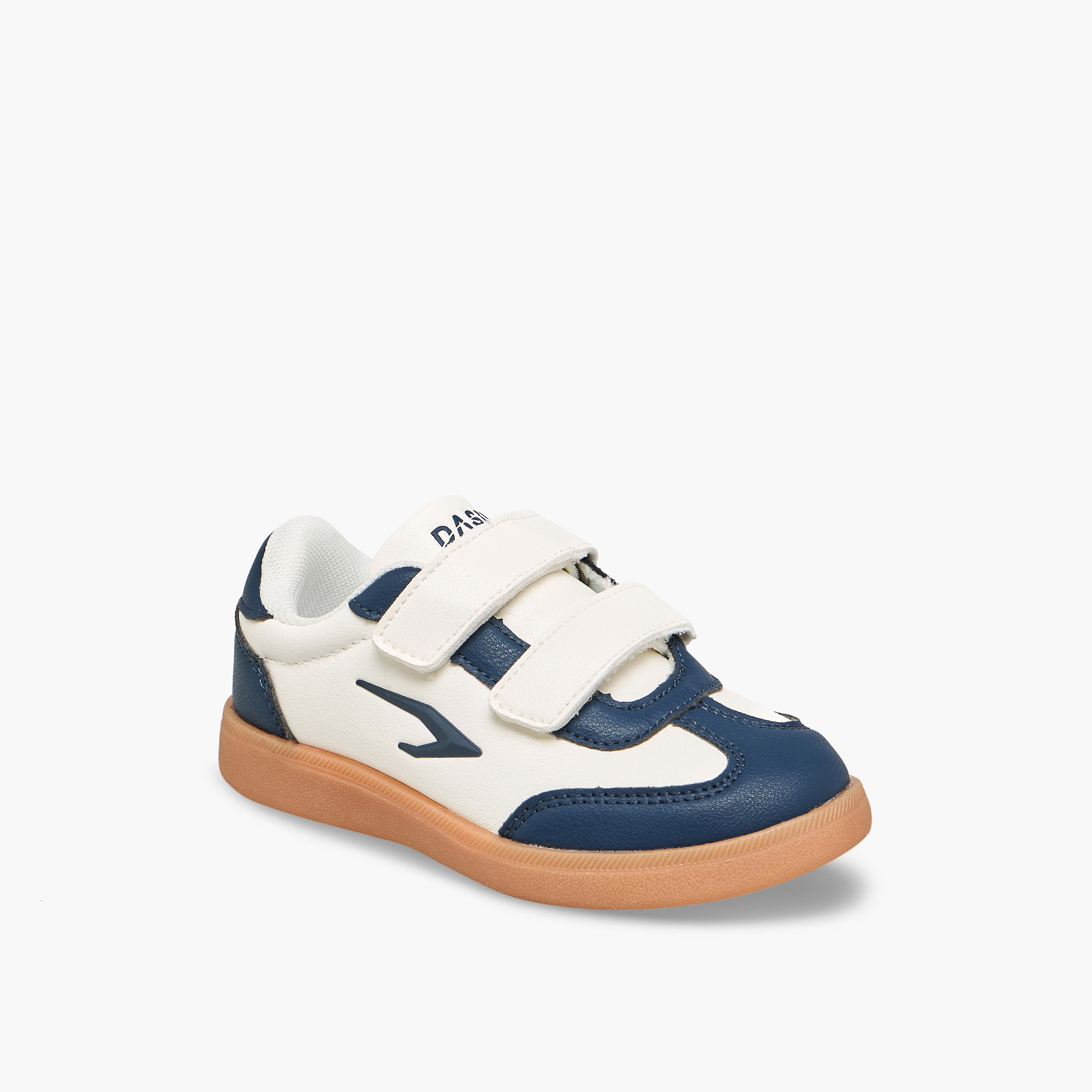 Dash Boys Hook & Loop Ankle Sneakers-boys-shoes-sneakers-image-2