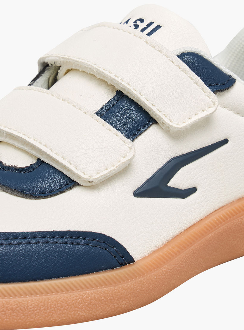 Dash Boys Hook & Loop Ankle Sneakers-boys-shoes-sneakers-image-4