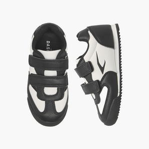 Dash Boys Hook & Loop Ankle Sneakers-boys-shoes-sneakers-image-1
