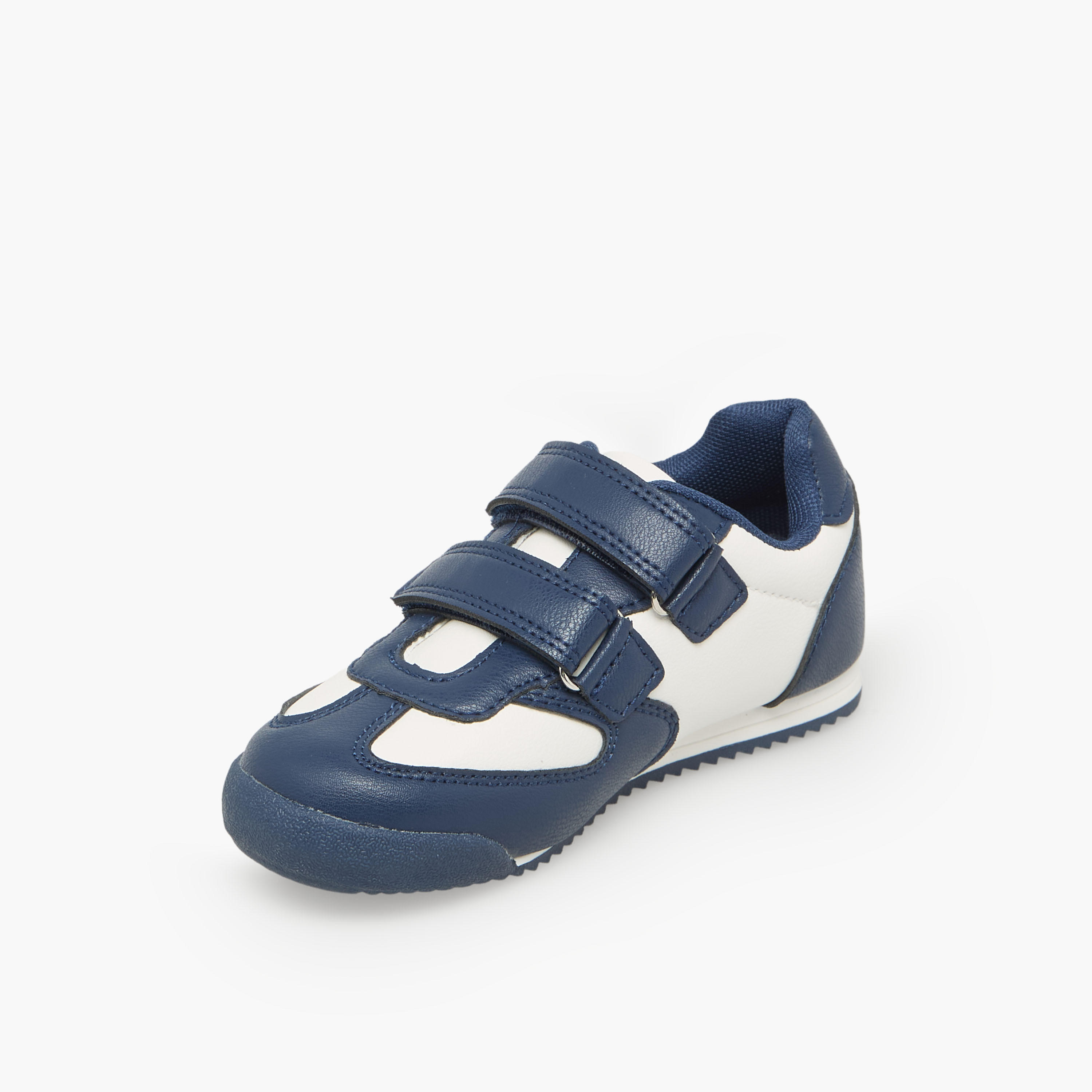 Dash Boys Hook & Loop Ankle Sneakers-boys-shoes-sneakers-image-4