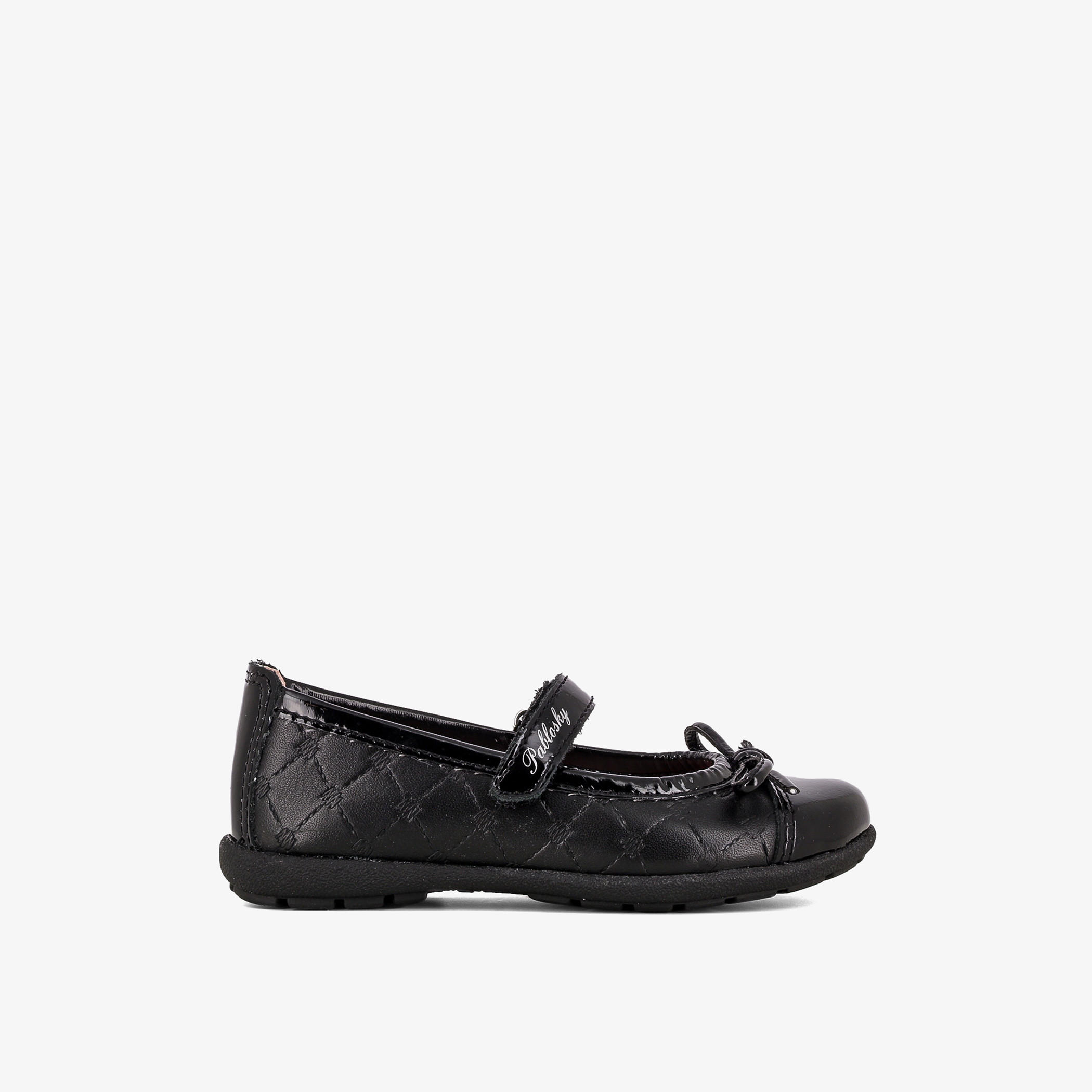 حذاء مدرسة ماري جين جلد بشريط إغلاق لاصق للبنات من بابلوسكي-girls-shoes-maryjanes-image-1