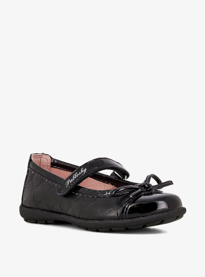 حذاء مدرسة ماري جين جلد بشريط إغلاق لاصق للبنات من بابلوسكي-girls-shoes-maryjanes-image-8
