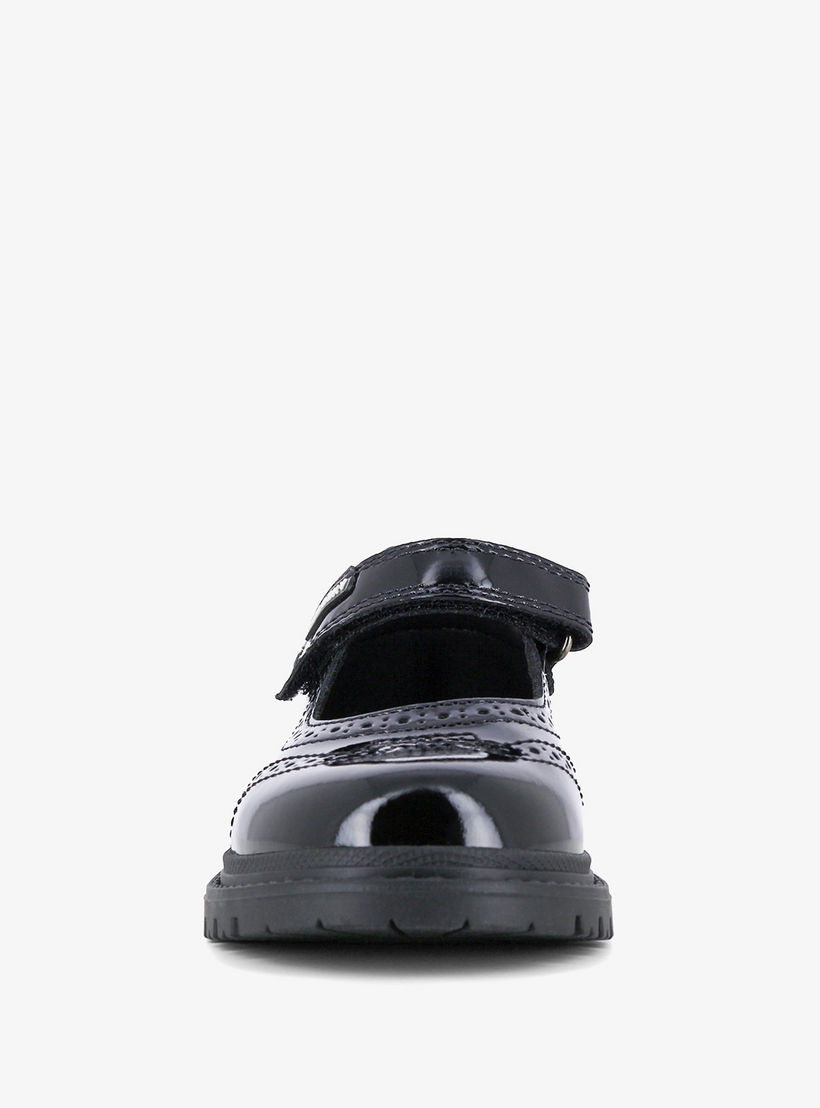 Pablosky Girls' Solid Mary Jane Shoes with Hook and Loop Closure-girls-shoes-maryjanes-image-3