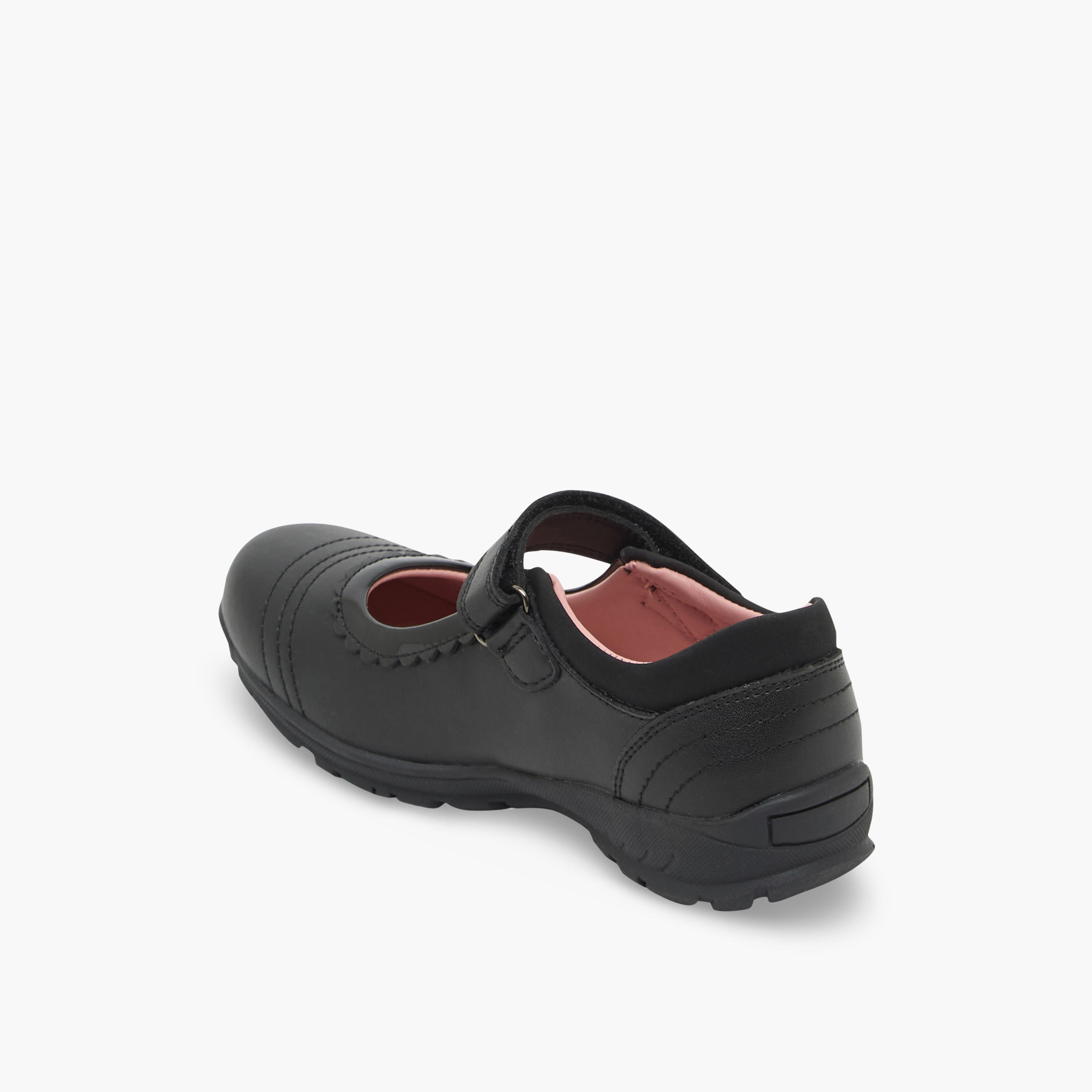 حذاء ماري جين مدرسي بشريط إغلاق للبنات من جونيورز-girls-shoes-maryjanes-image-5