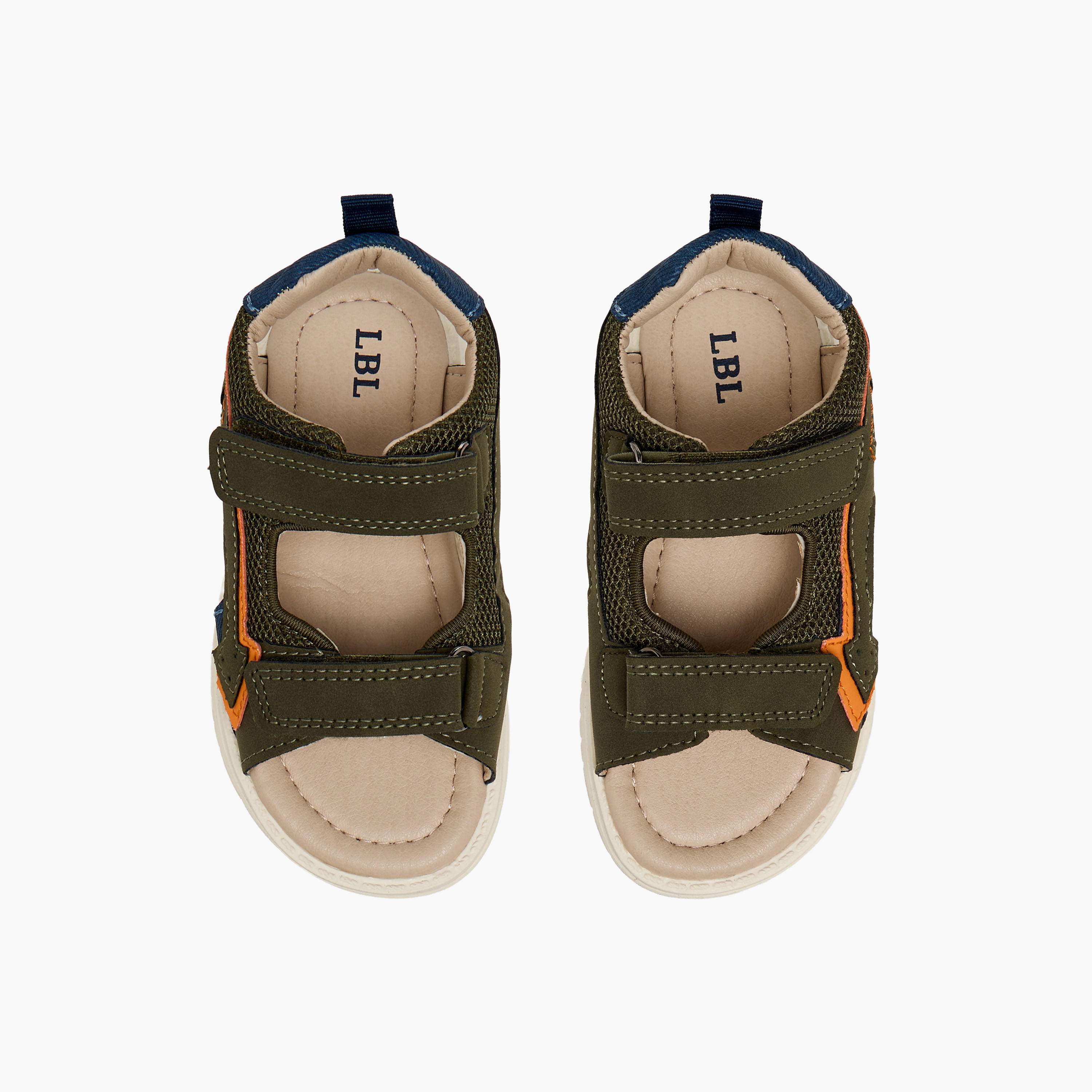 LBL by Shoexpress Boys Hook and Loop Closure Sandals-boys-shoes-sandals-image-1
