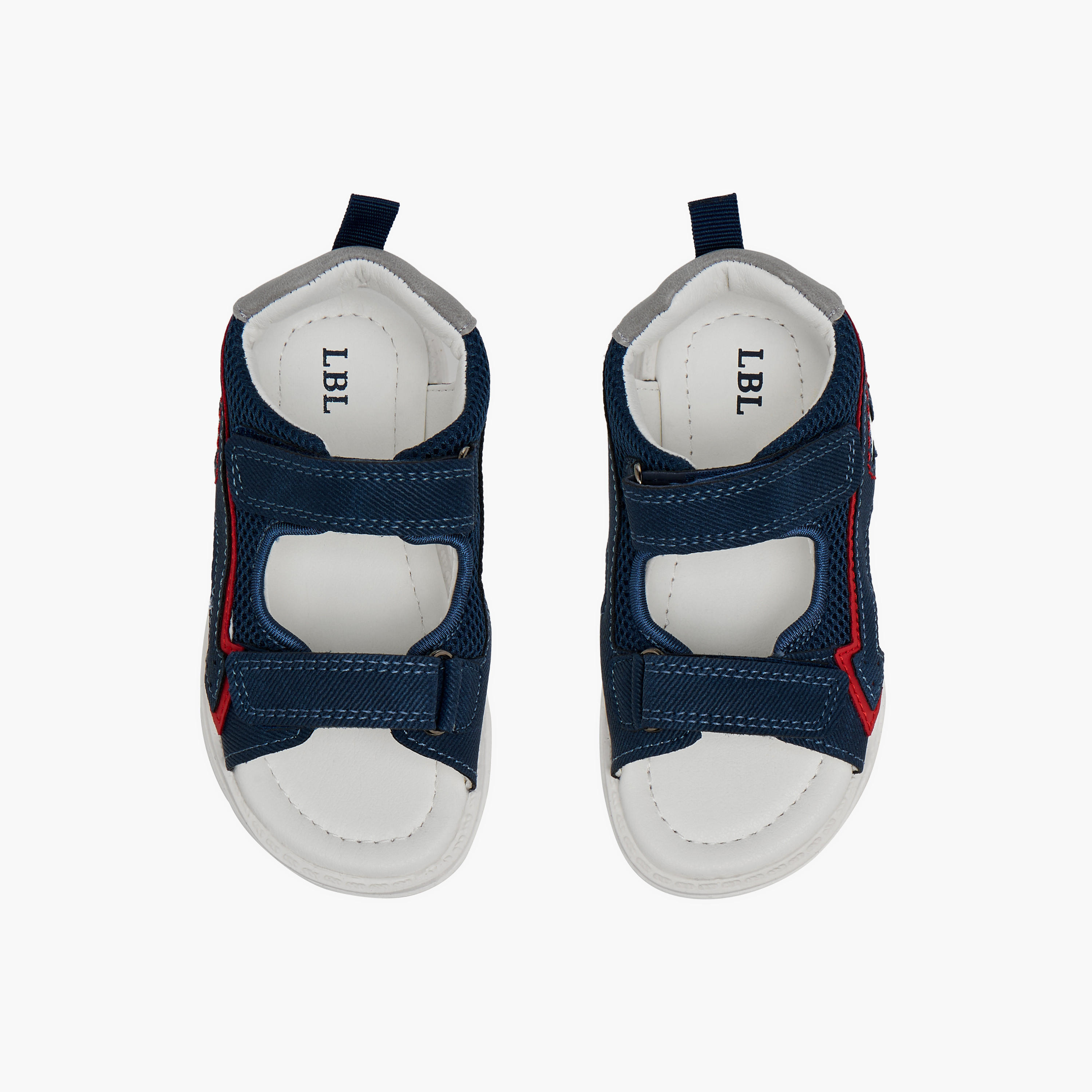 صندل بشريط إغلاق لاصق للأولاد من إل بي إل من شو إكسبريس-boys-shoes-sandals-image-1