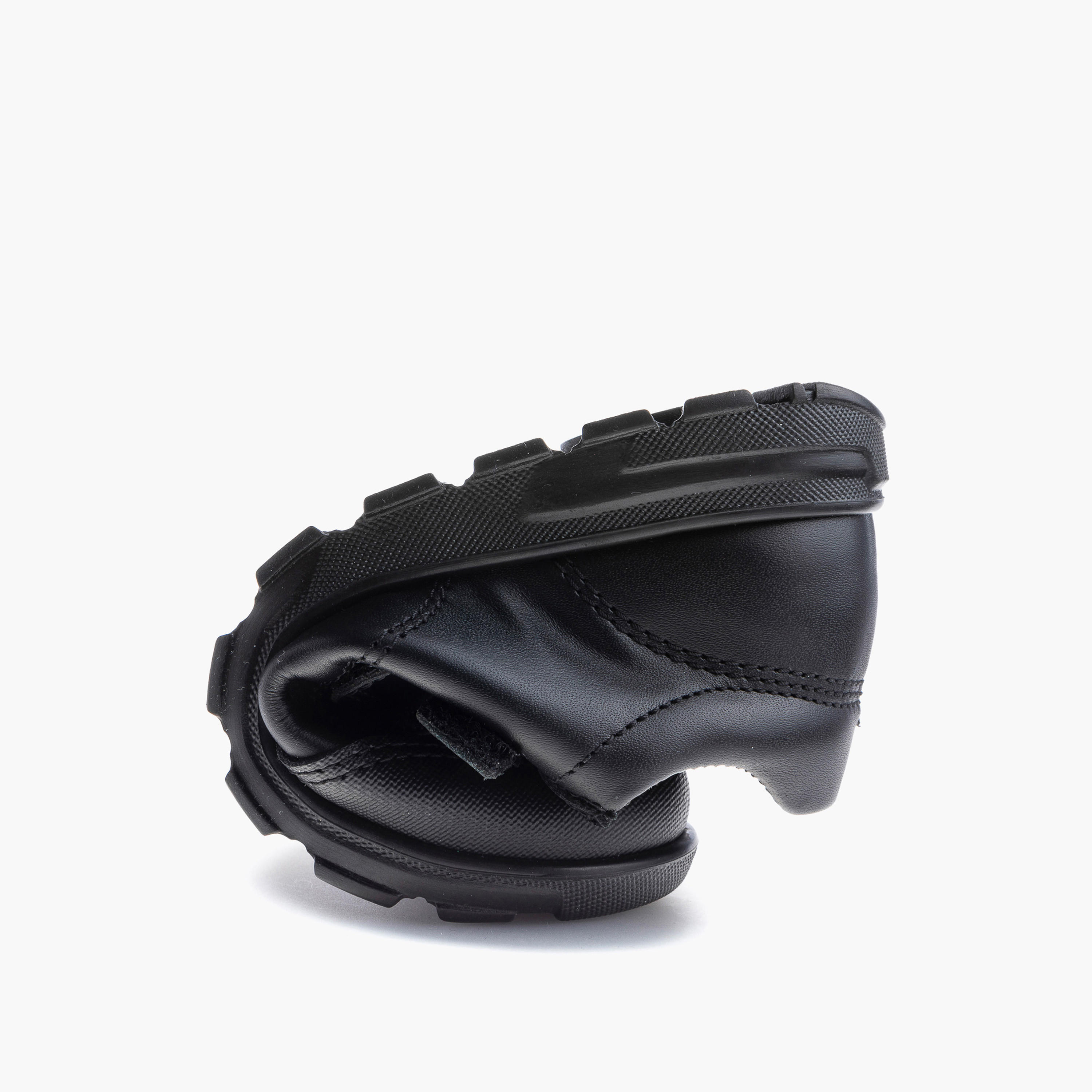Pablosky Kids' Panelled School Shoes with Hook and Loop Closure - 354710-boys-shoes-schoolshoes-image-7