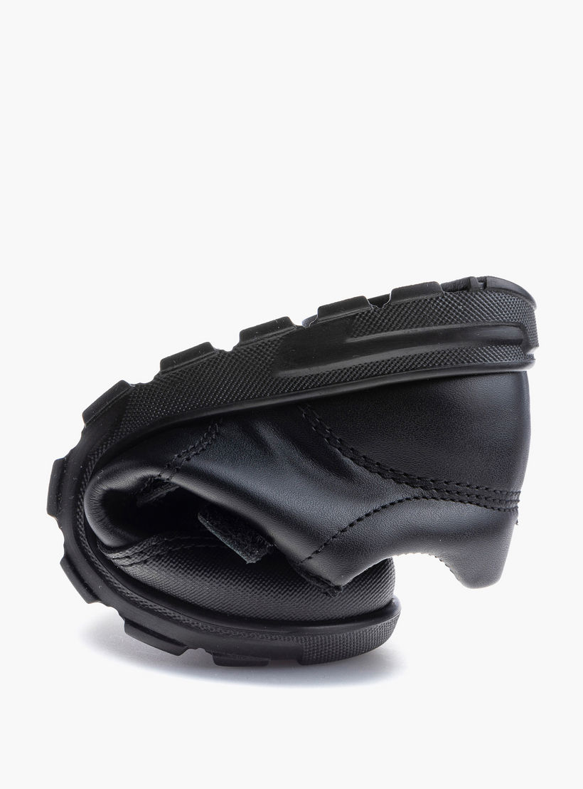 Pablosky Kids' Panelled School Shoes with Hook and Loop Closure - 354710-boys-shoes-schoolshoes-image-7