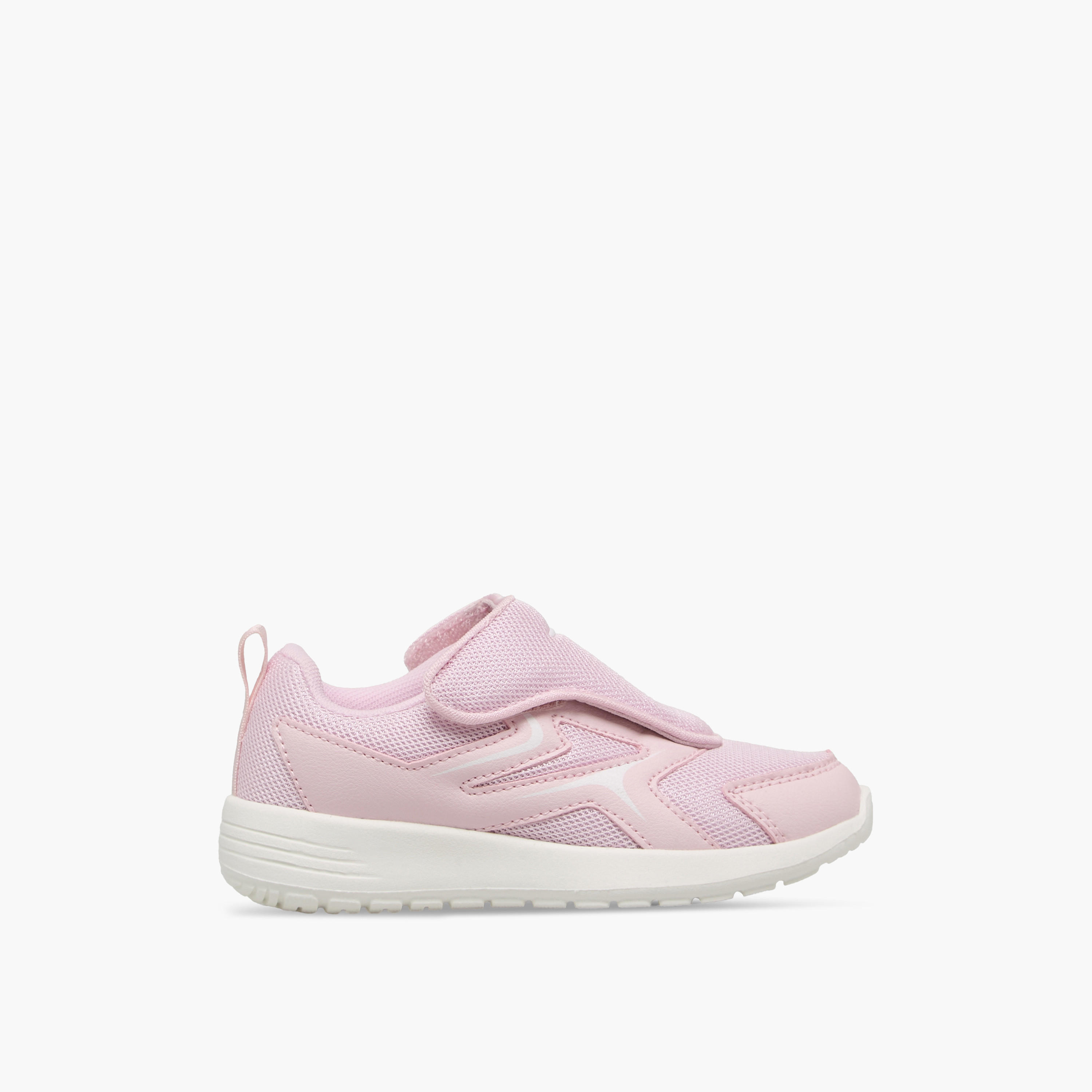 Dash Girls Hook & Loop Sports Shoes-girls-shoes-sports-image-3