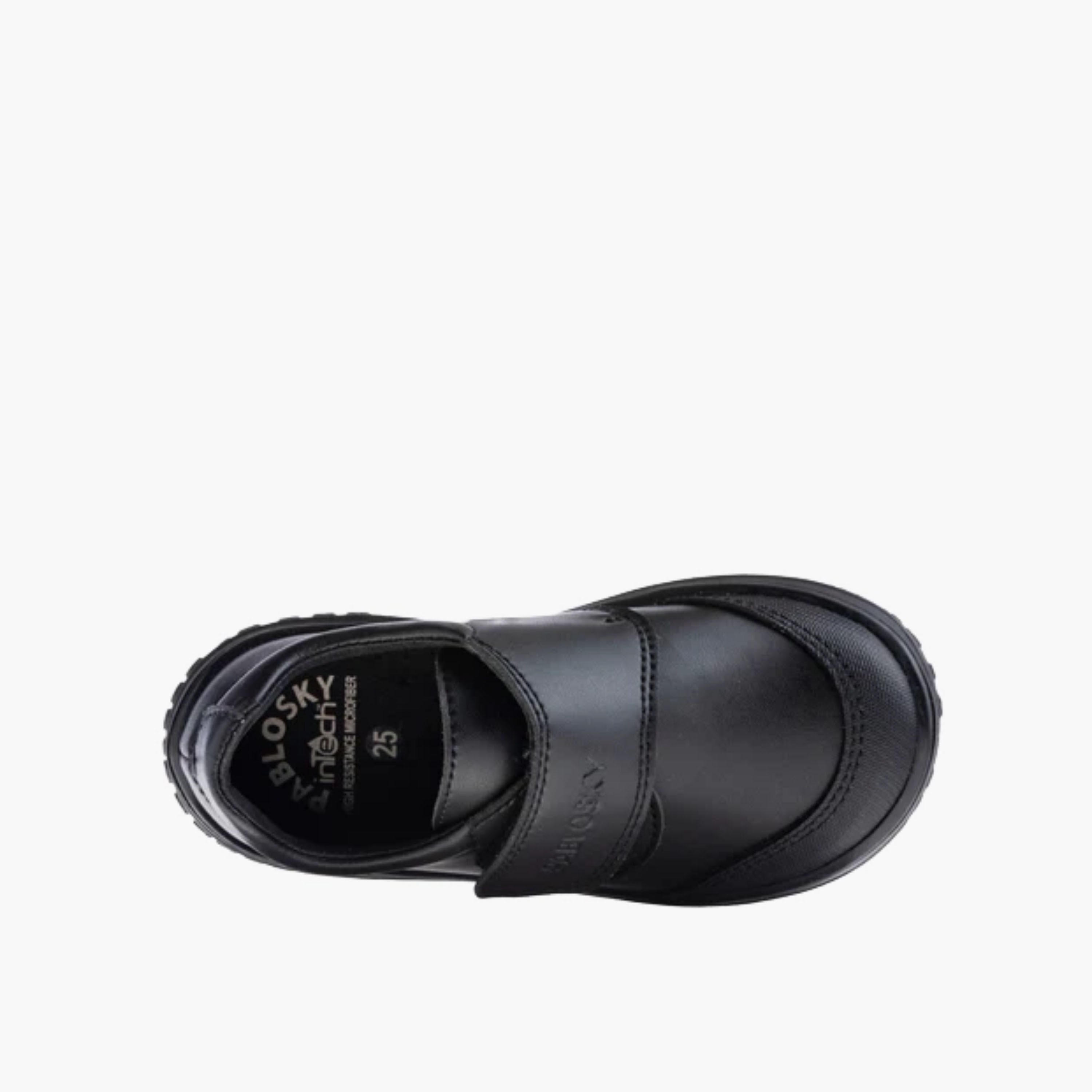 Pablosky Boys Leather Hook & Loop School Shoes-boys-shoes-schoolshoes-image-3