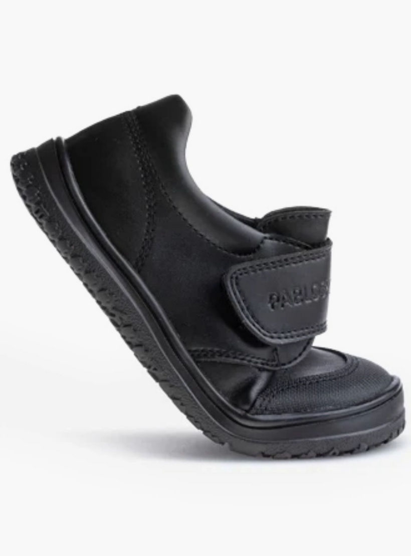 Pablosky Boys Leather Hook & Loop School Shoes-boys-shoes-schoolshoes-image-4