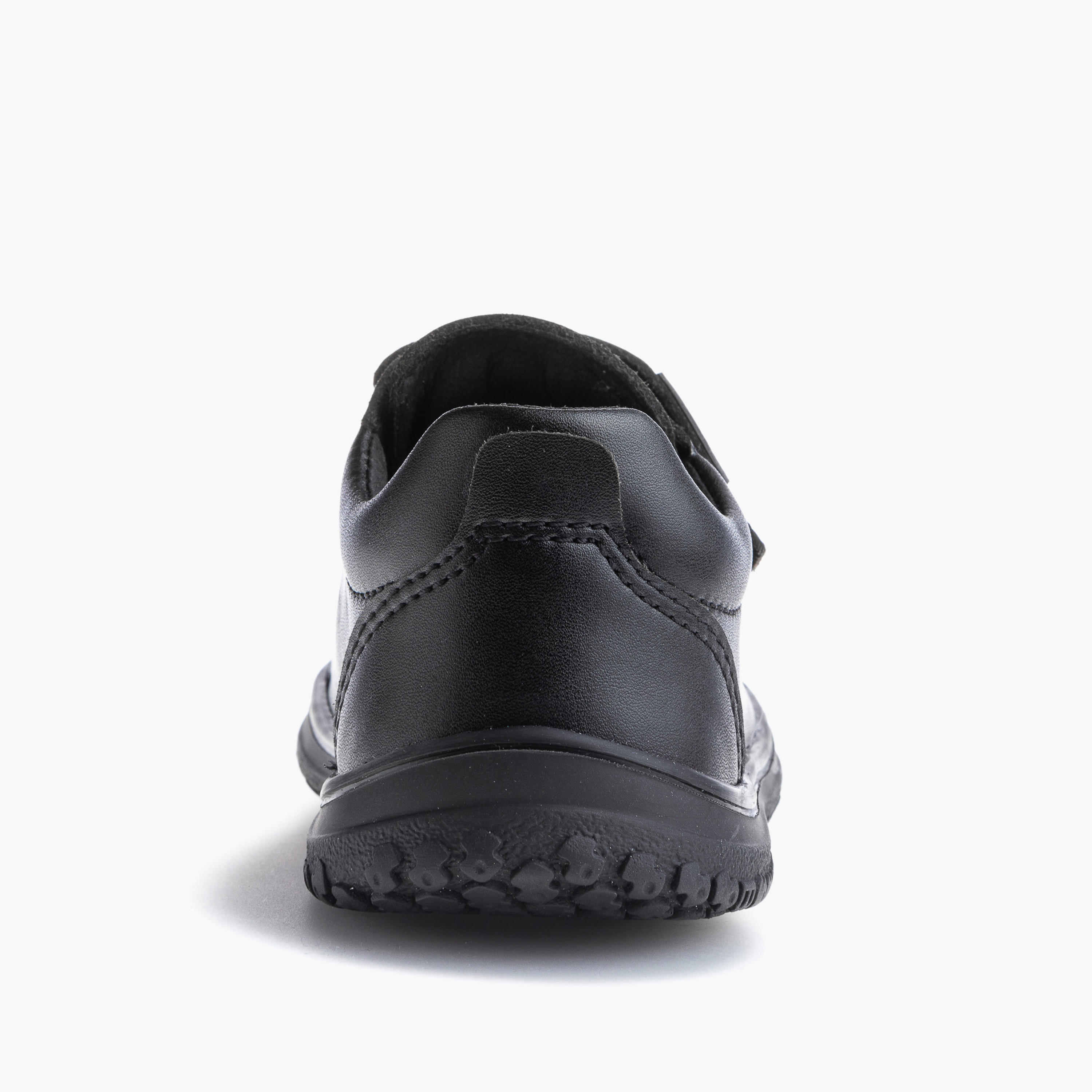 Pablosky Girls' Panelled School Shoes with Hook and Loop Closure - 355815-J-girls-shoes-sports-image-3