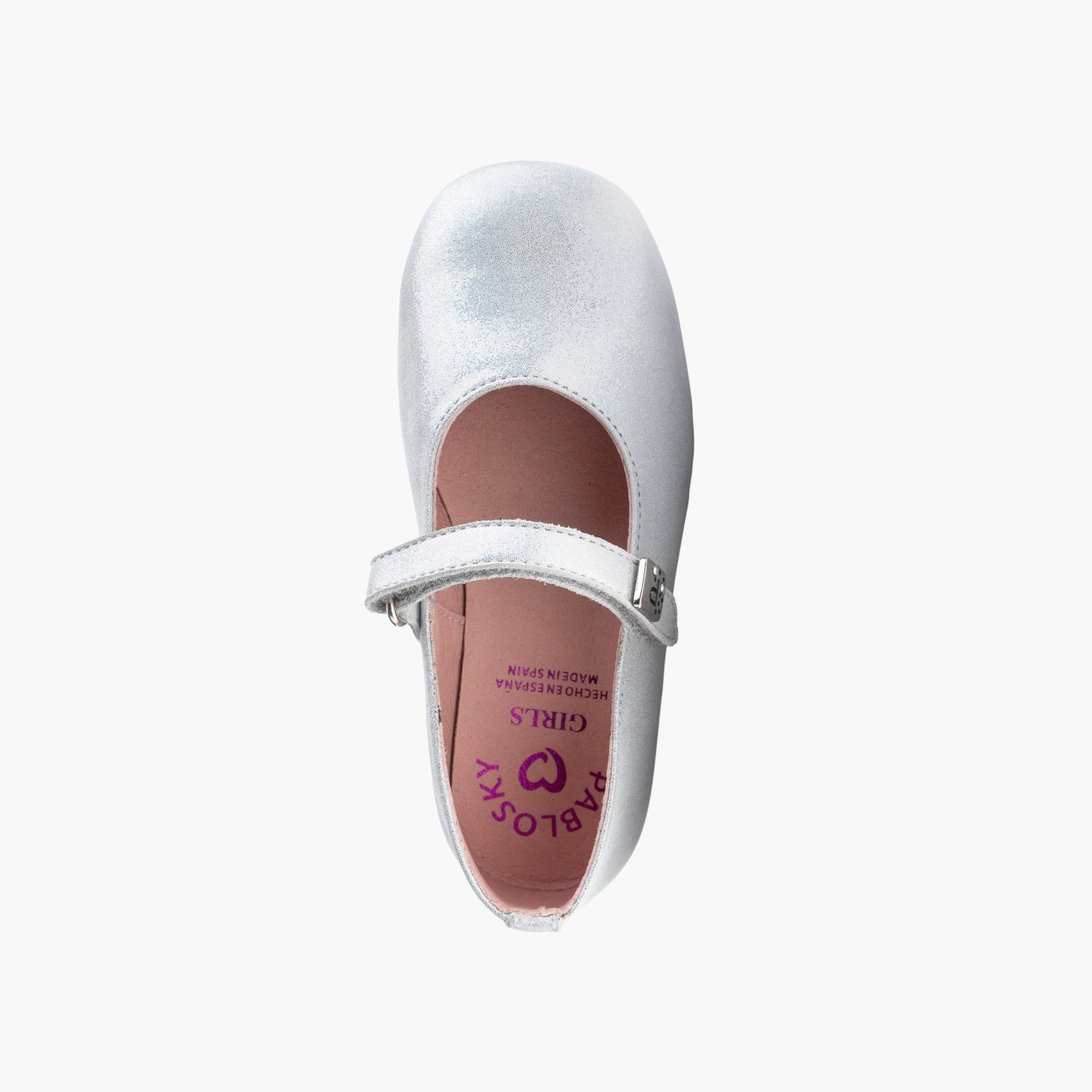 حذاء ماري جين سادة بشريط إغلاق لاصق للبنات من بابلوسكي-girls-shoes-maryjanes-image-4