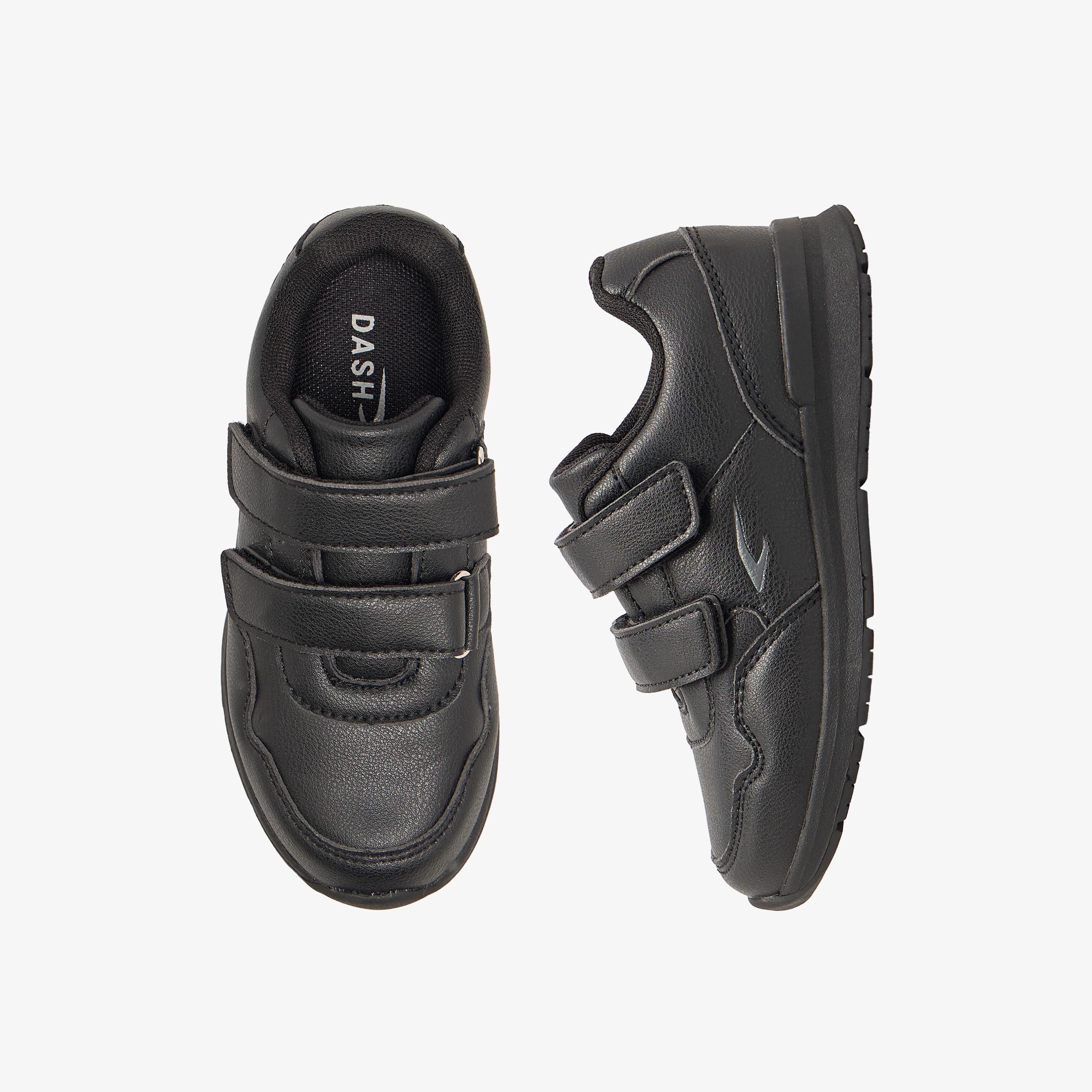 Dash Kids Hook & Loop Sports Shoes-girls-shoes-sneakers-image-1