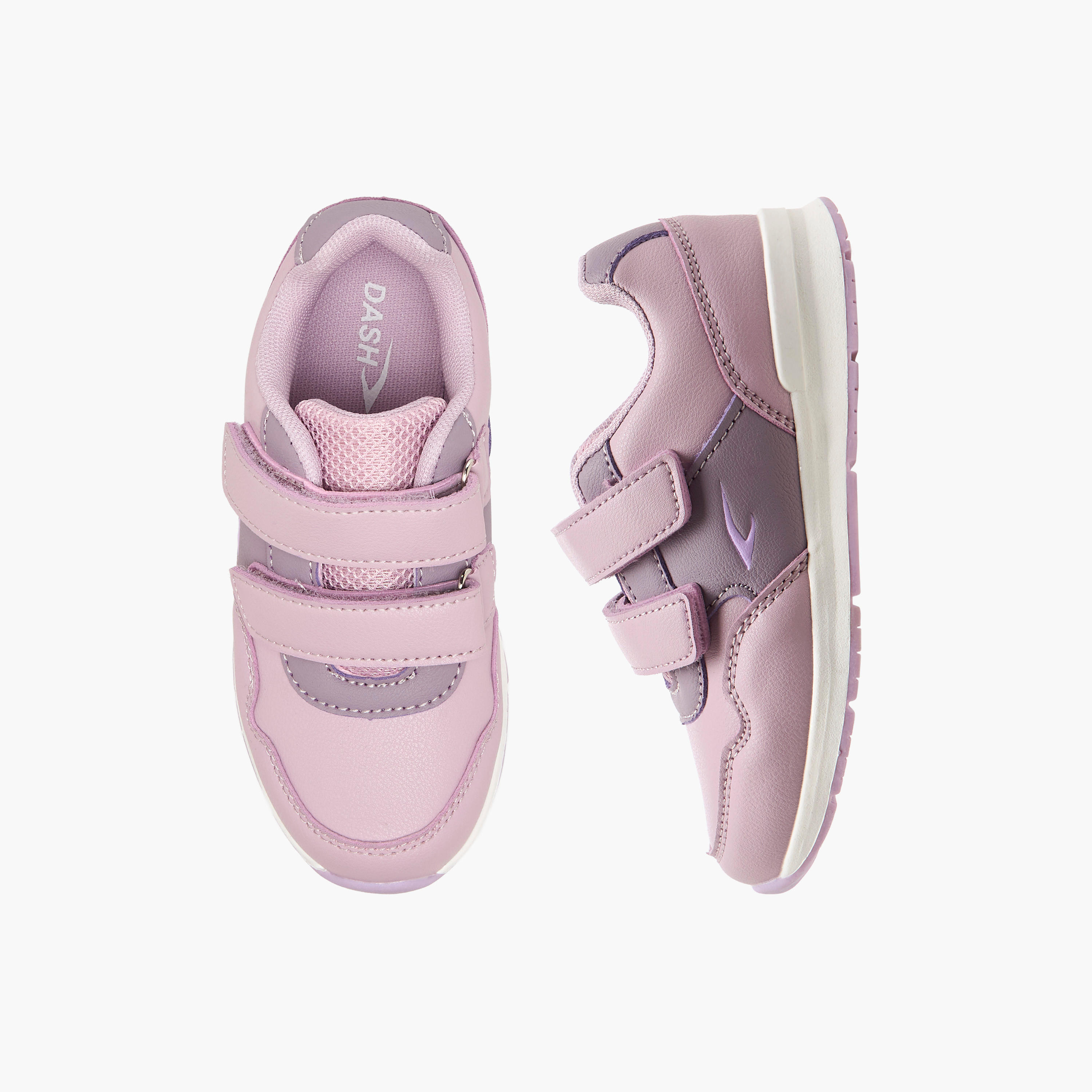 حذاء رياضي بشريط إغلاق لاصق للبنات من داش-girls-shoes-sports-image-1