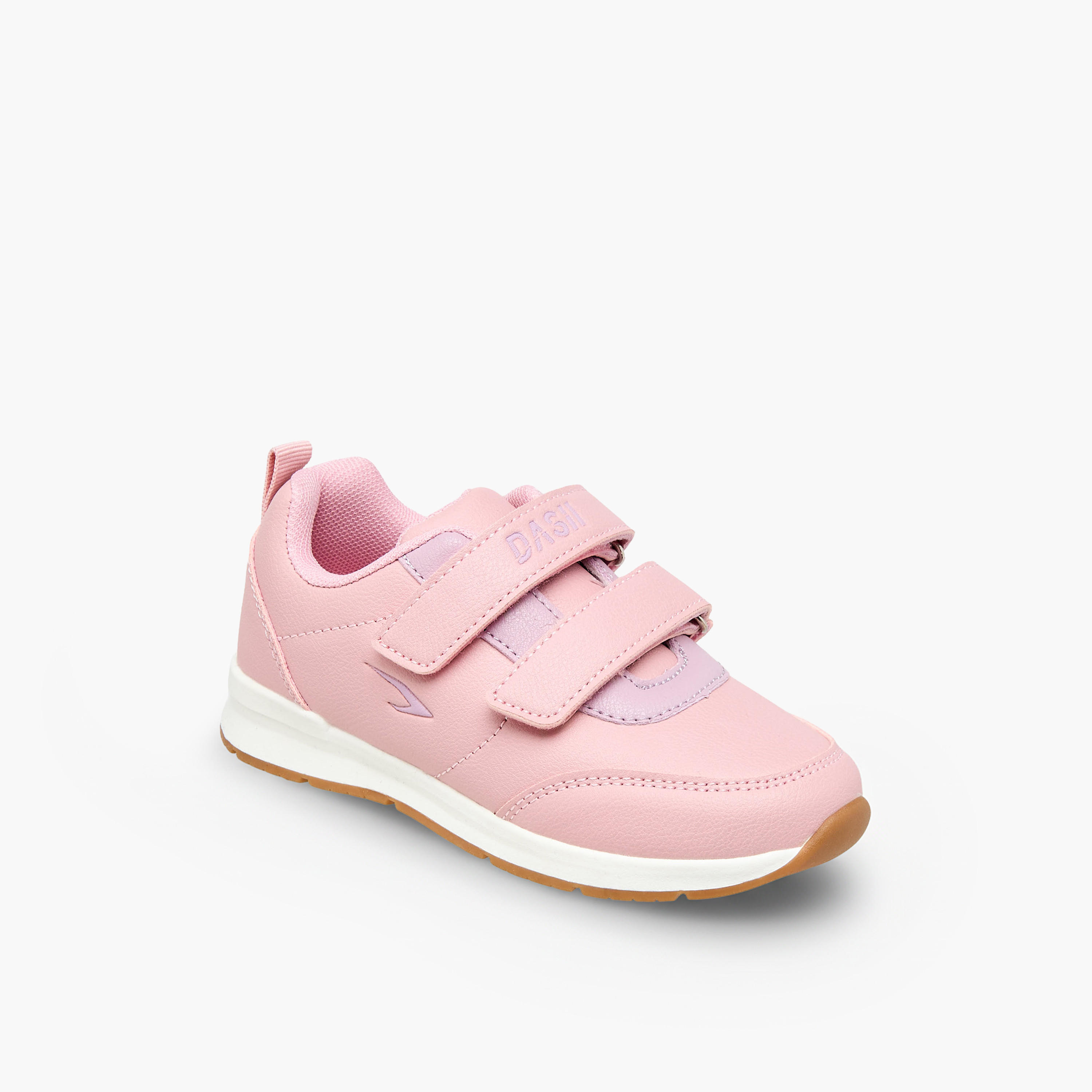 Dash Girls Hook and Loop Ankle Sneakers-girls-shoes-sneakers-image-2